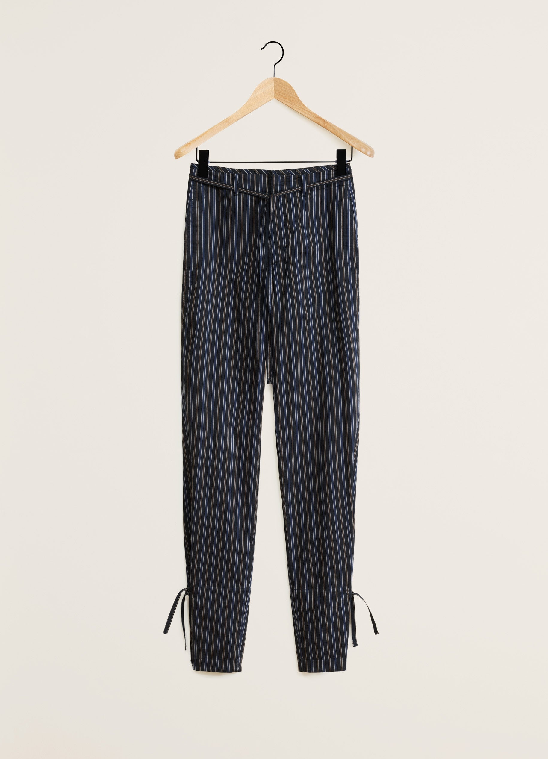 STRAIGHT PANTS WITH STRINGS - 1