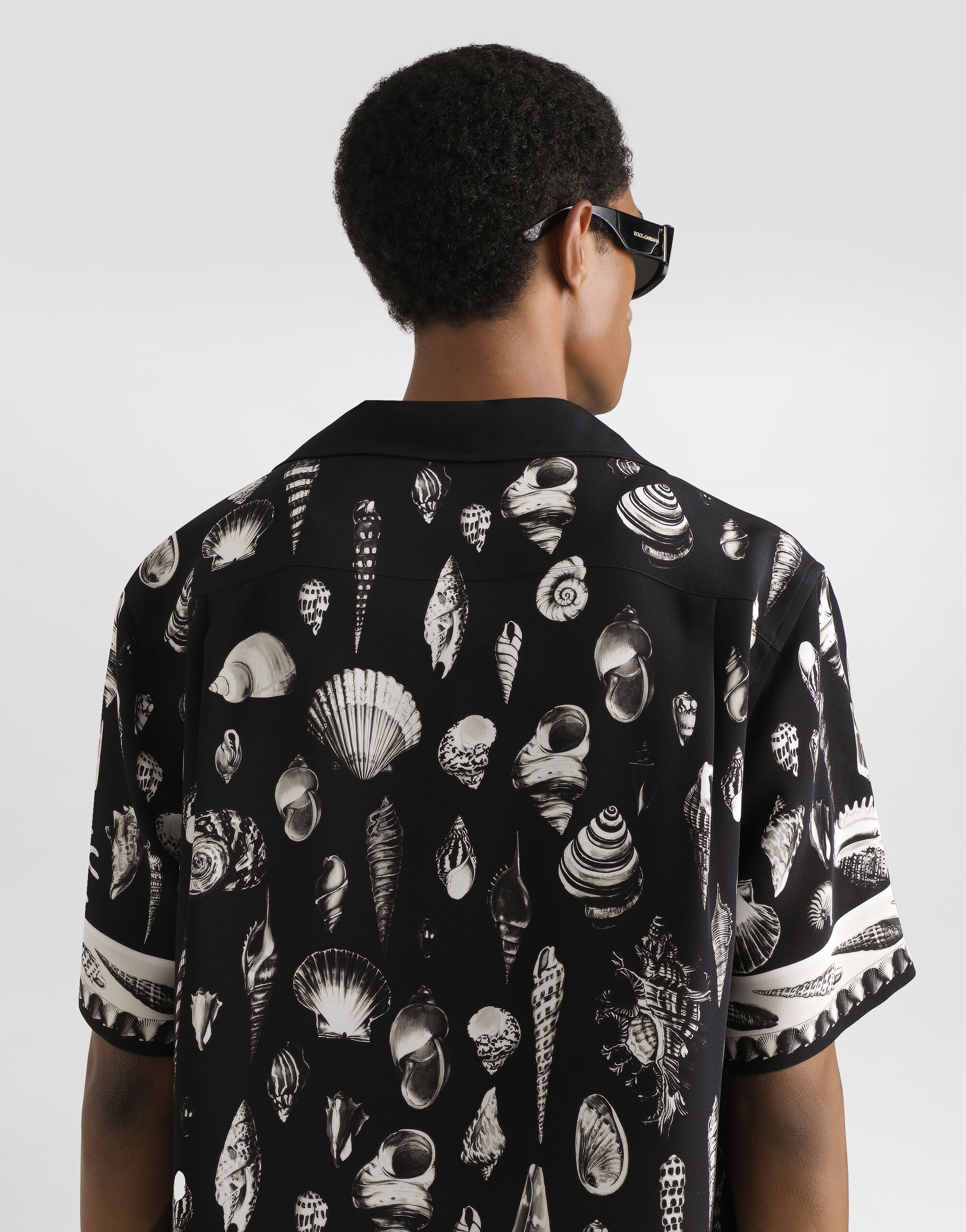 shell-print crêpe marocaine hawaii shirt - 5