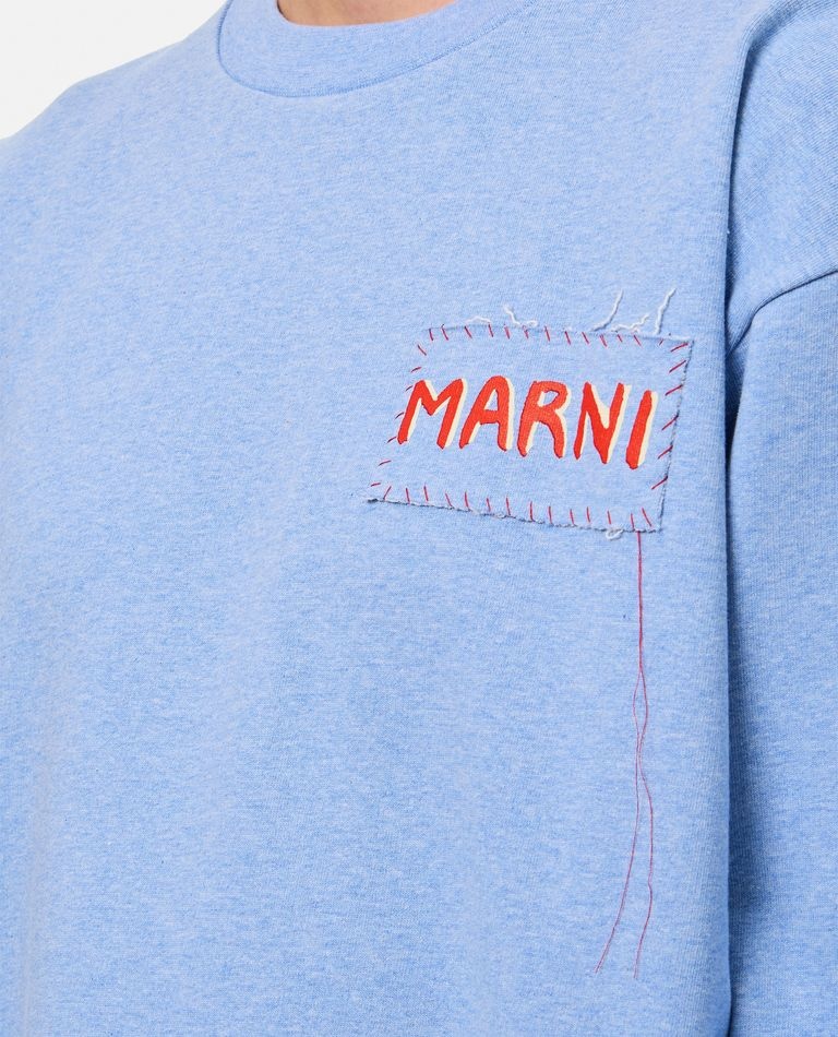Marni COTTON SWEATSHIRT | biffi | REVERSIBLE