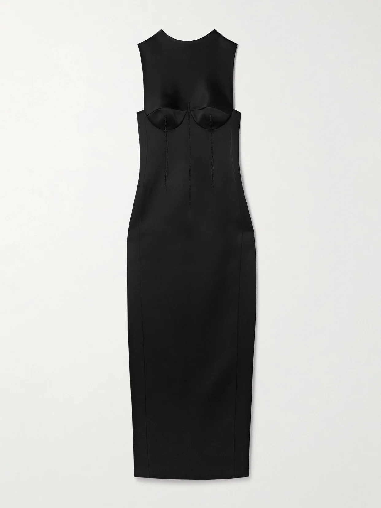 Shoshanna Satin-crepe Gown - 1