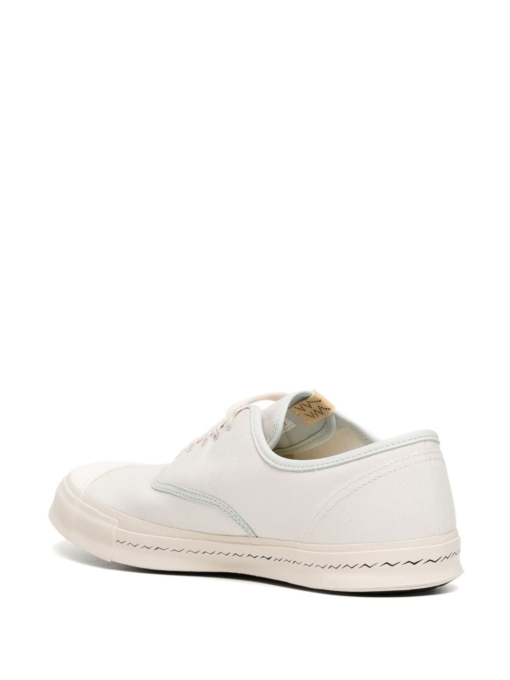 low-top cotton sneakers - 3