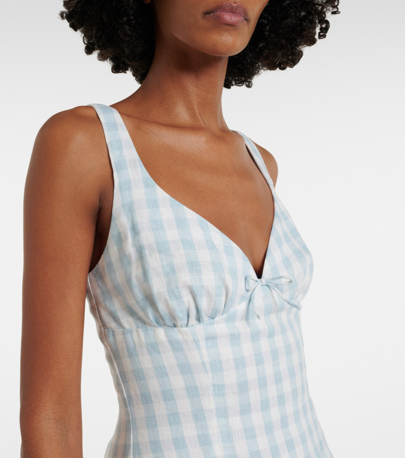 Adalee gingham midi dress 4