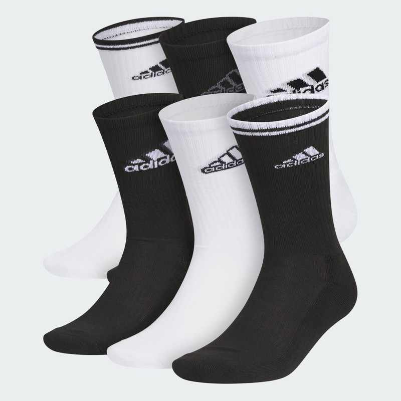Athletic Cushioned Mixed 2.0 6-Pack Crew Socks 1