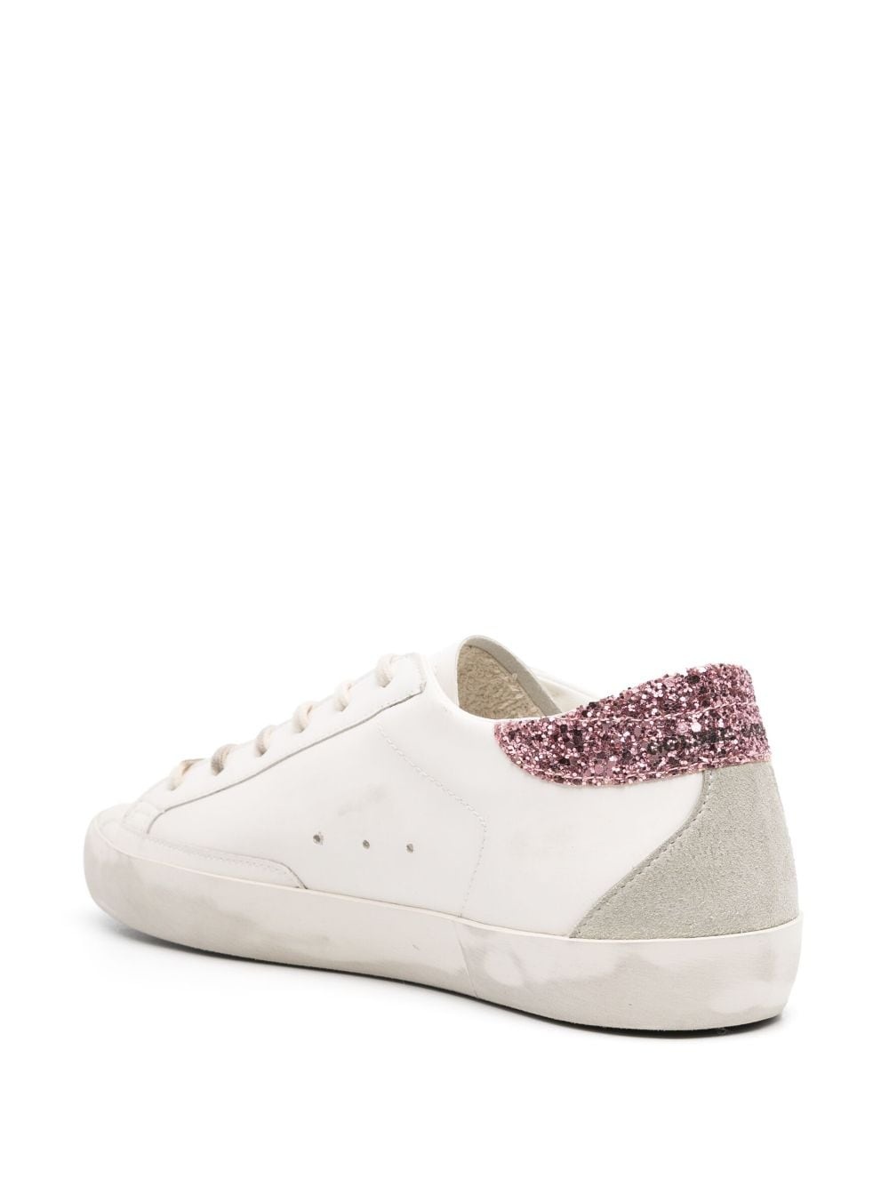 Super-Star glittered leather sneakers - 3