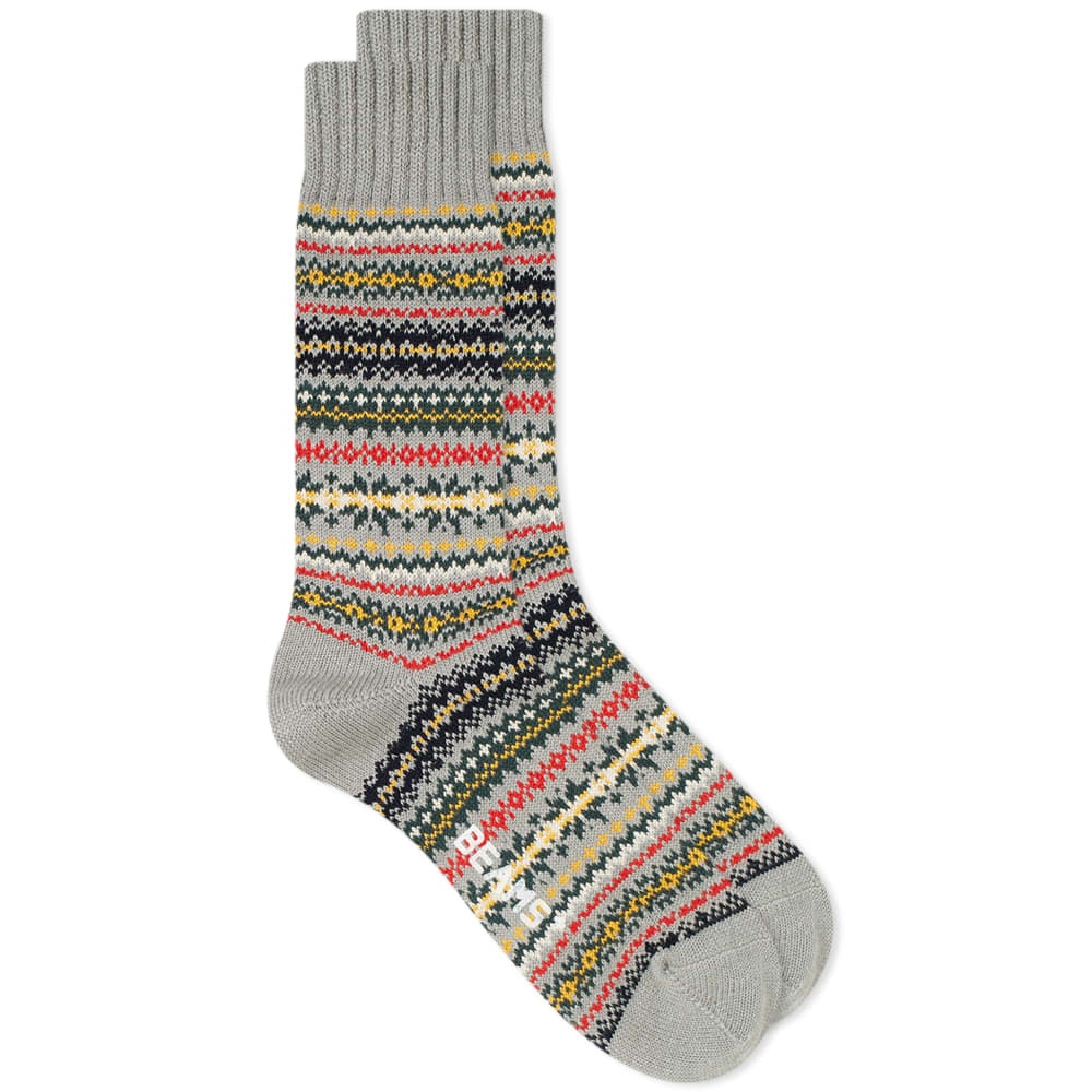 Beams Plus Fair Isle Sock - 1