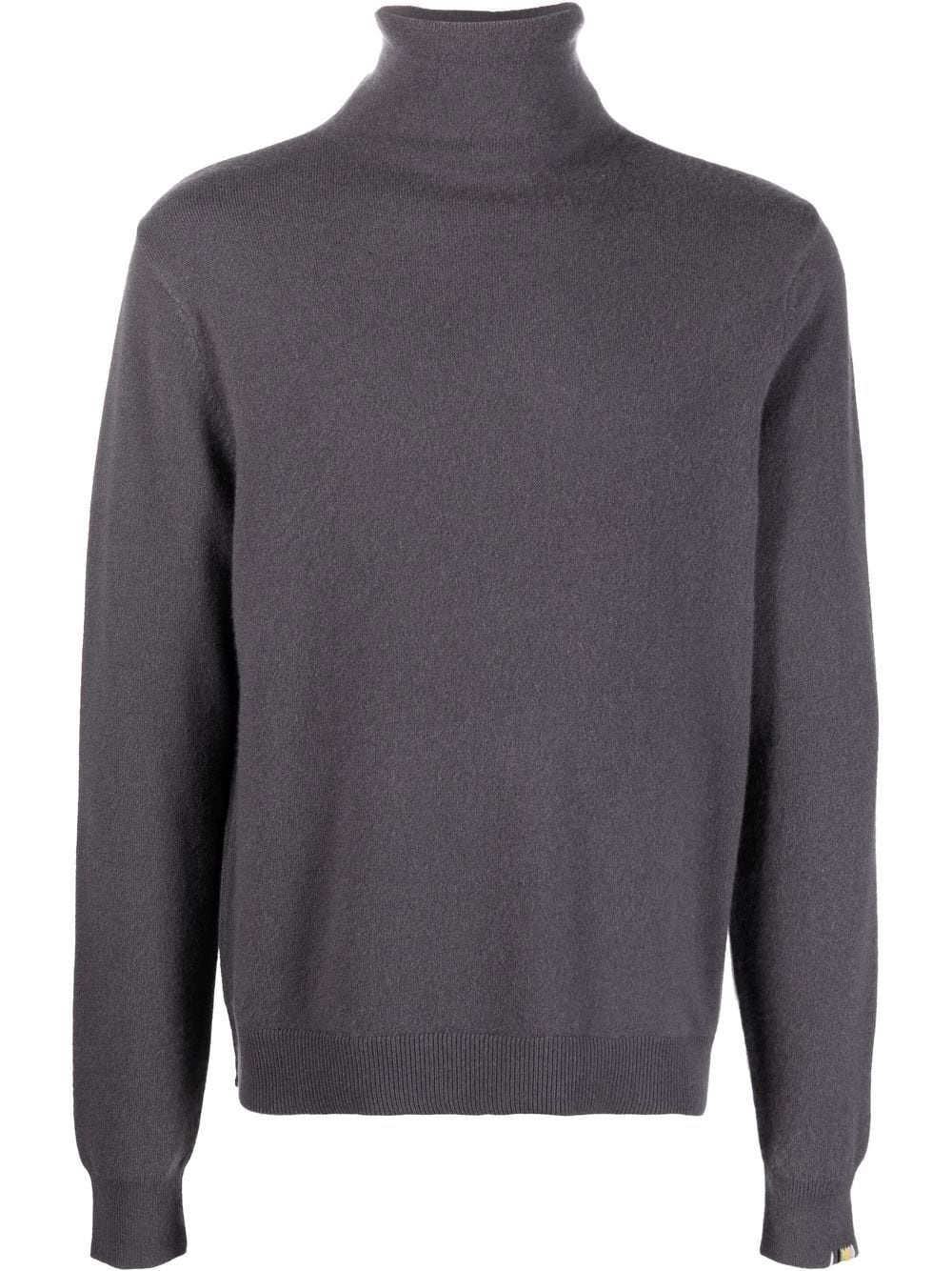 cashmere high-neck jumper - 1