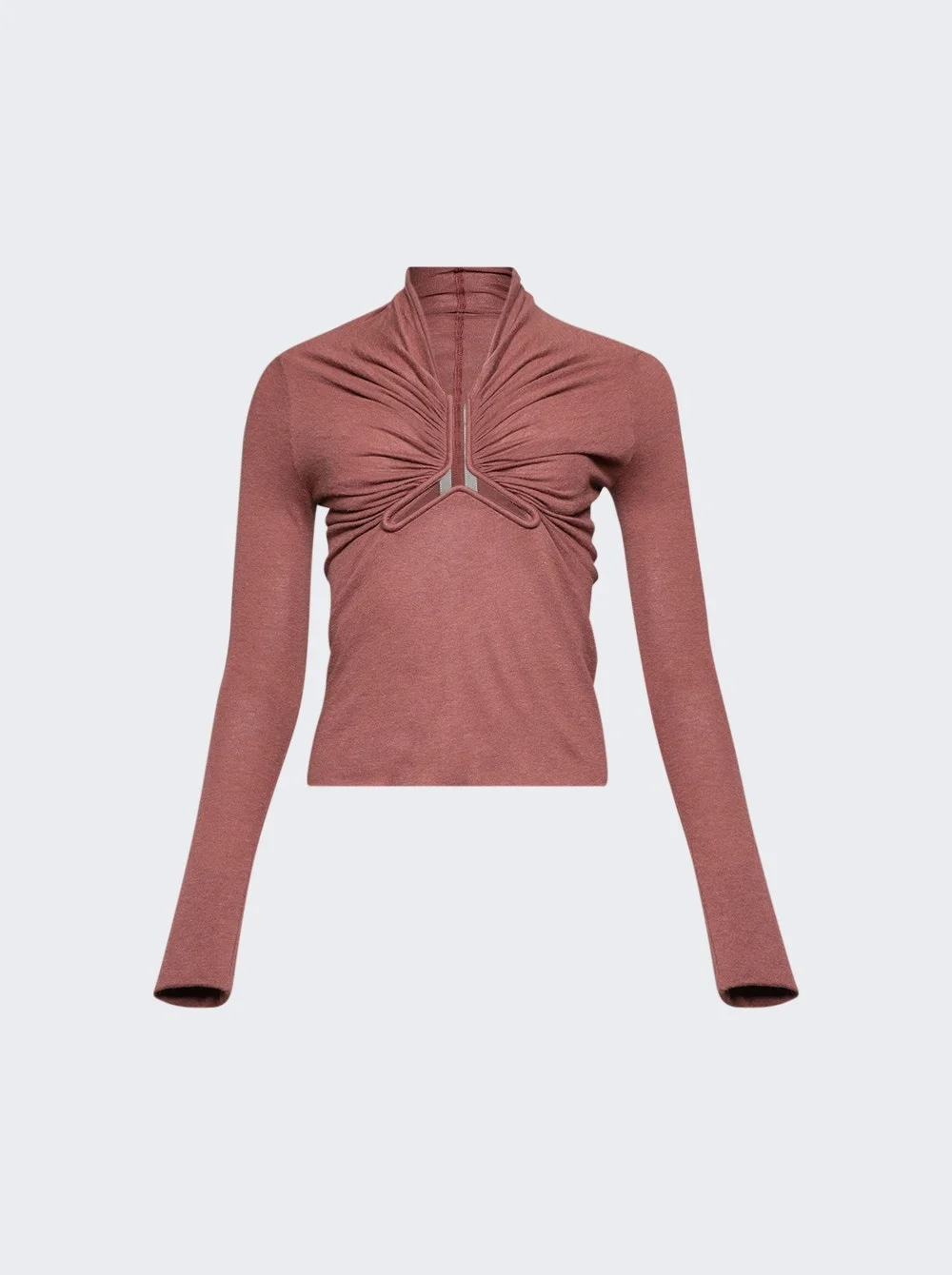 Allanah Long Sleeve Tee 13 Rosewood - 1