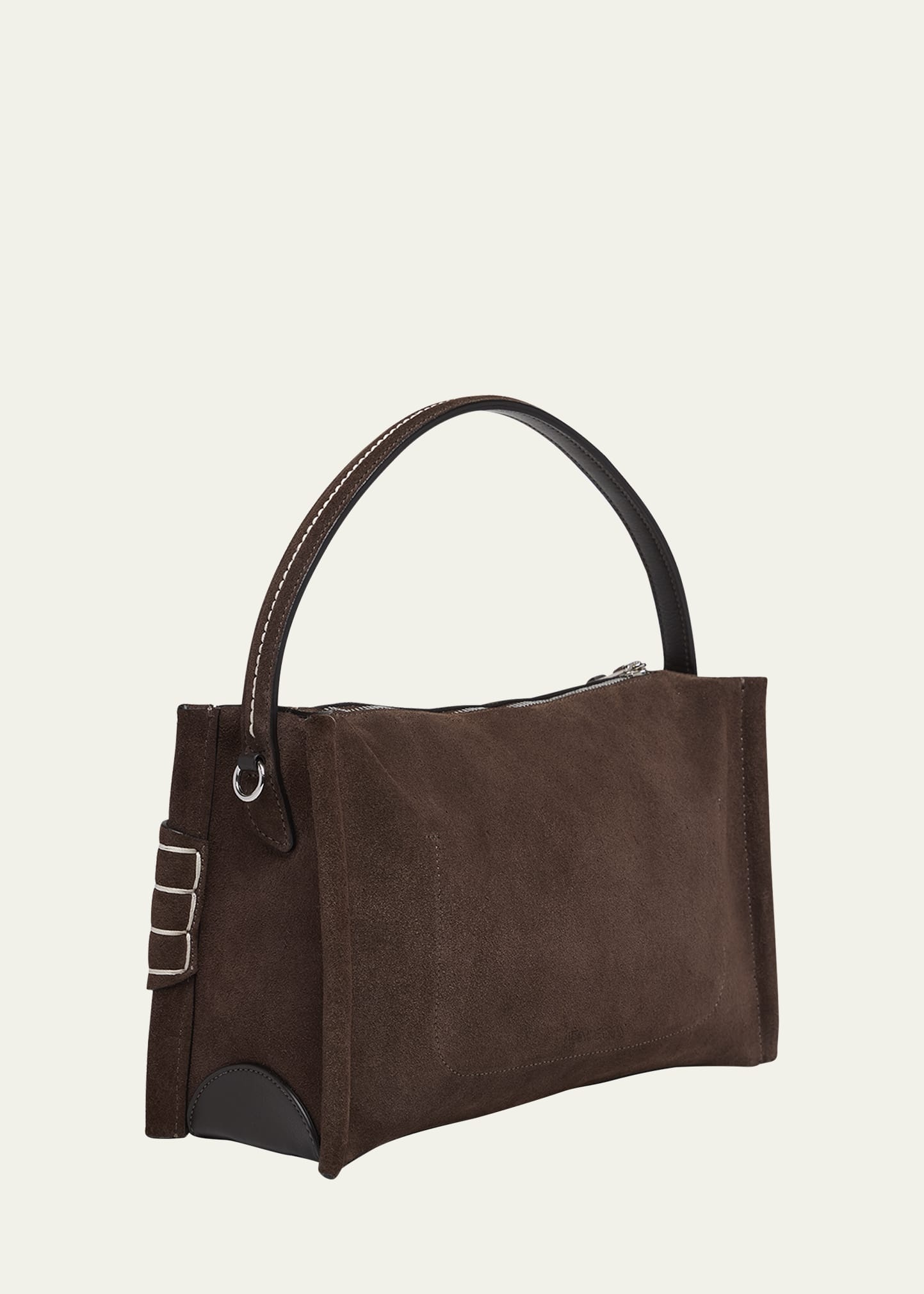 Loafer Suede Crossbody Bag - 3