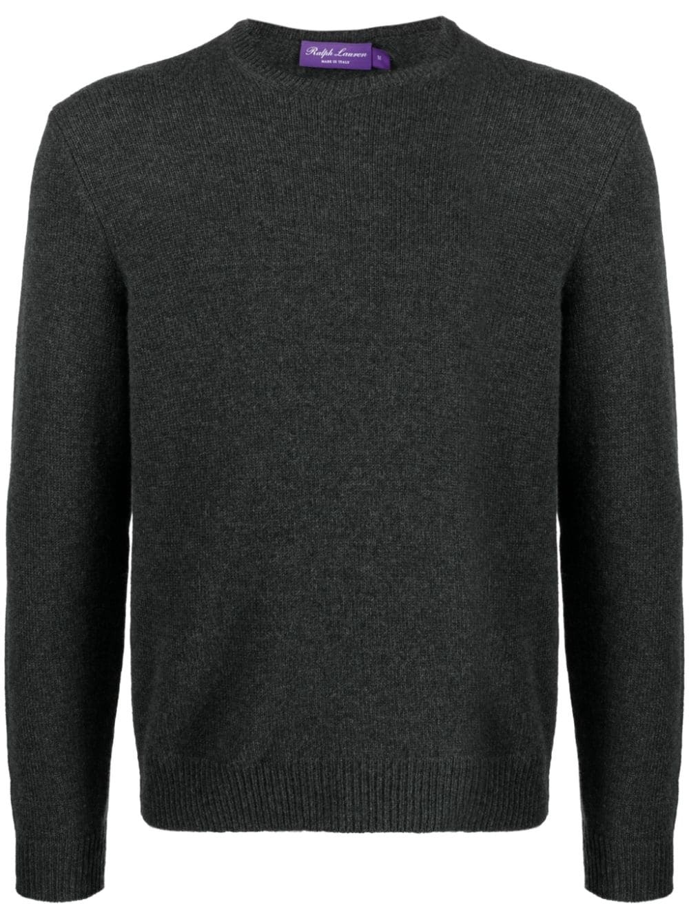 crew-neck cashmere jumper - 1