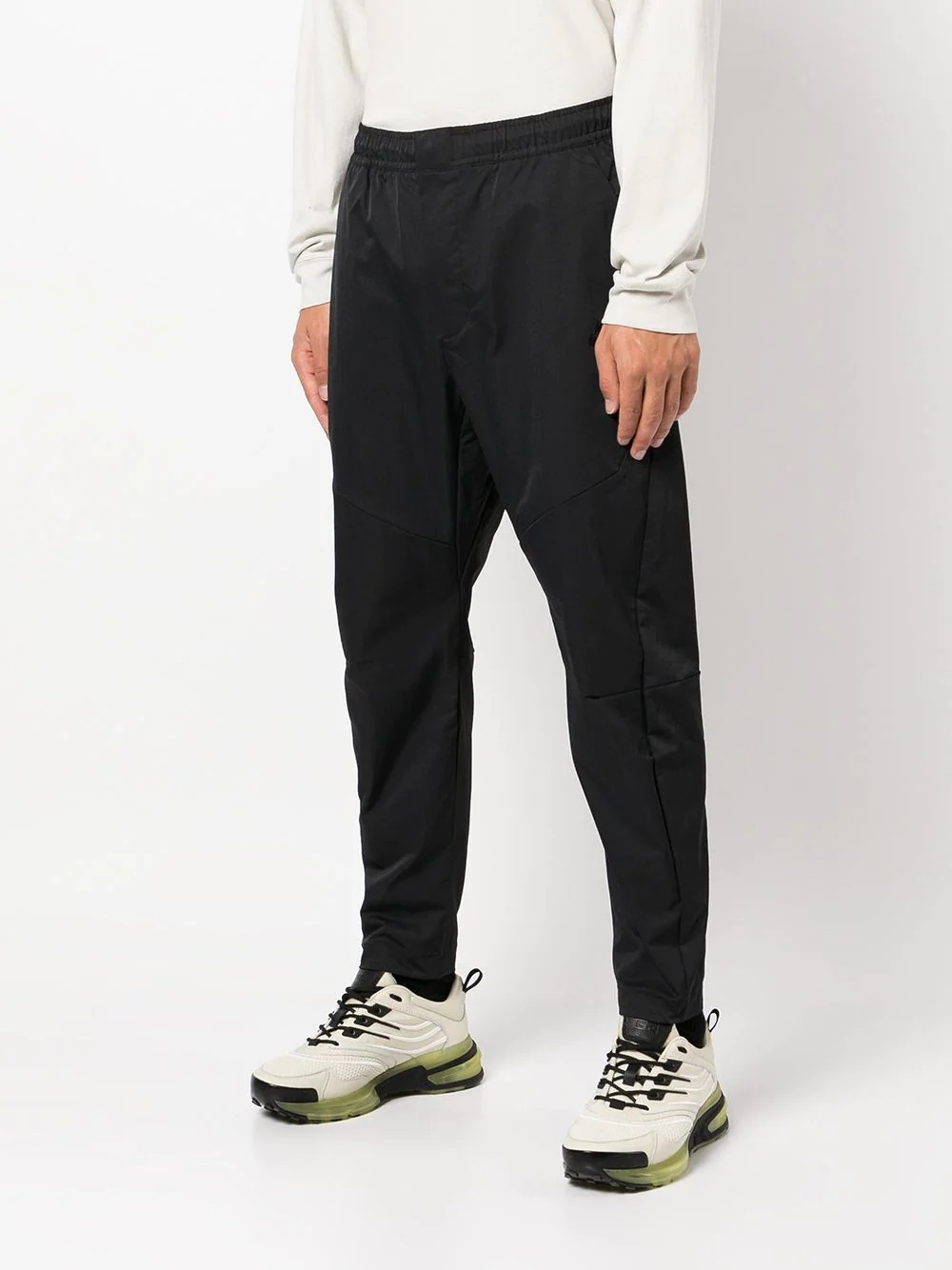 elasticated track pants - 3