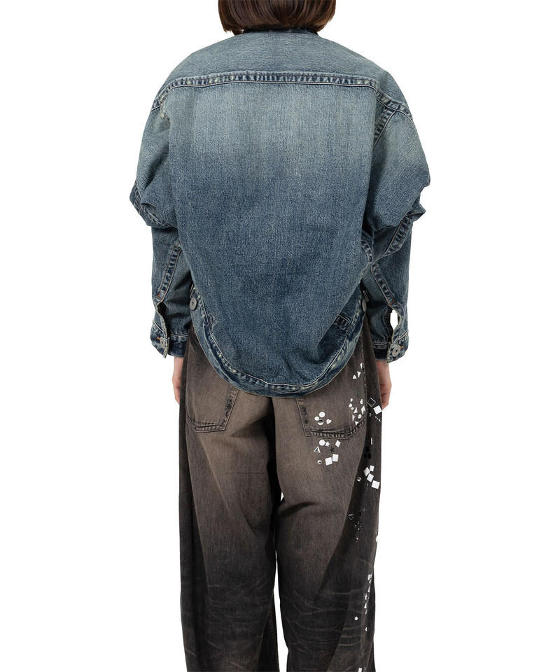 Asymmetric Denim Jacket 12