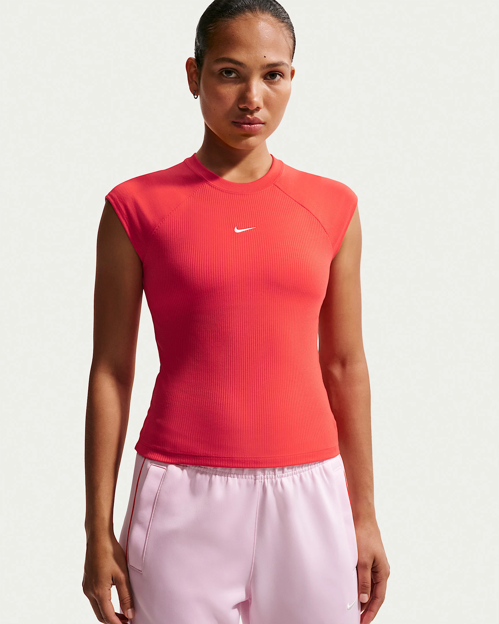 Nike Sportswear Chill Knit Women's Tight Short-Sleeve Ribbed Top - 1