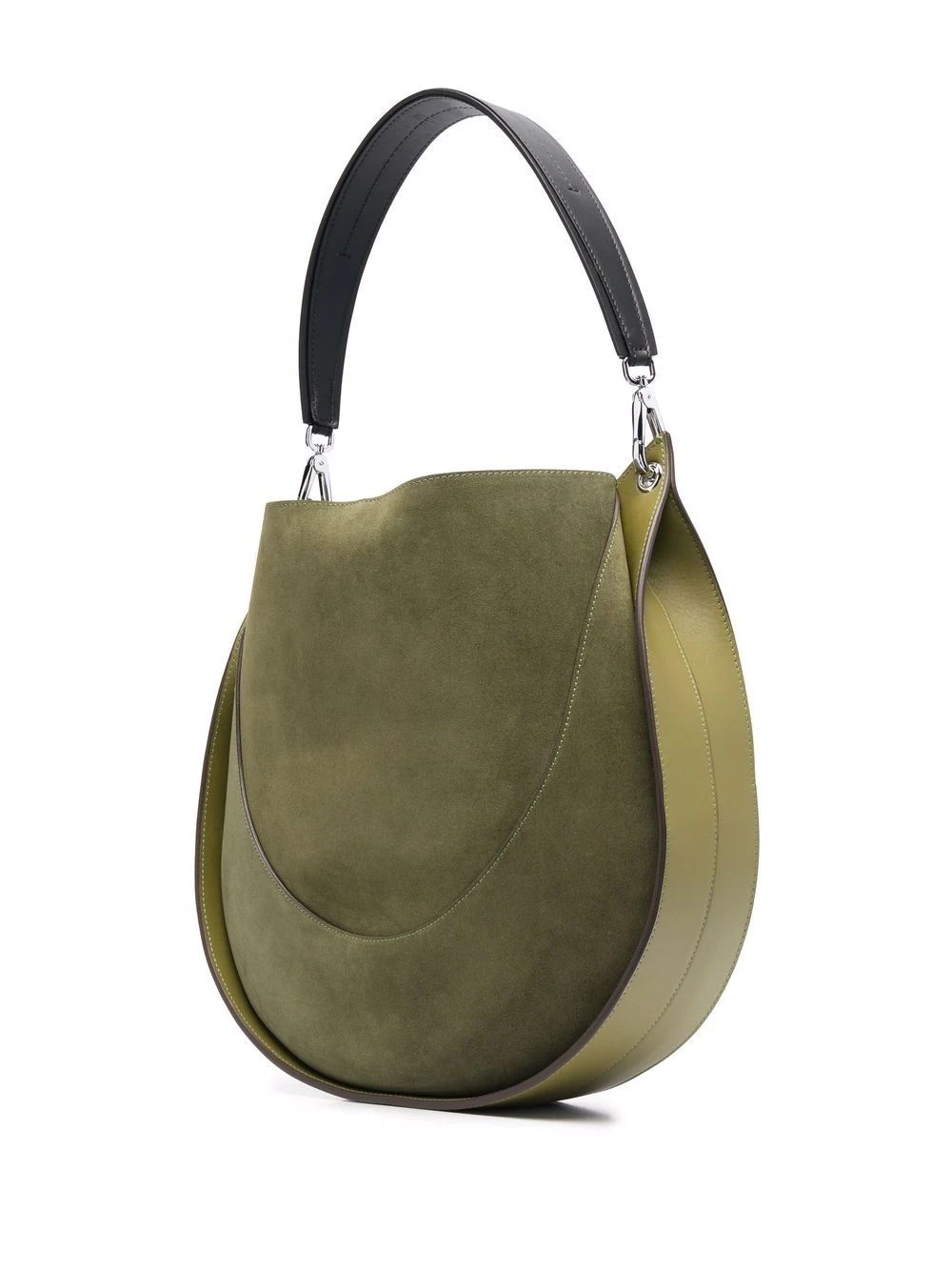 Arch suede shoulder bag - 4