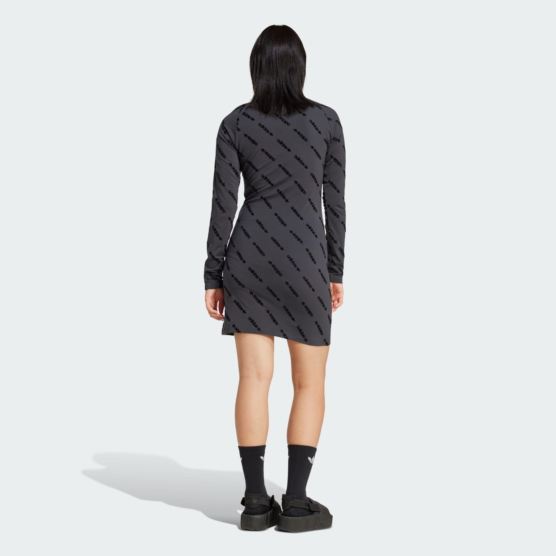 Monogram Bodycon Dress - 3