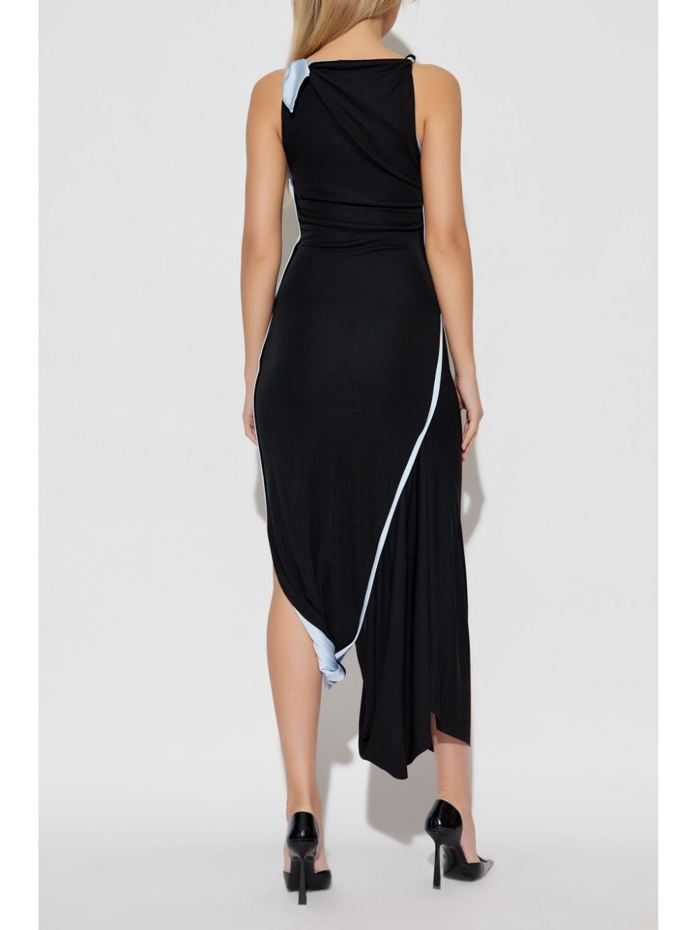 asymmetric maxi dress - 4