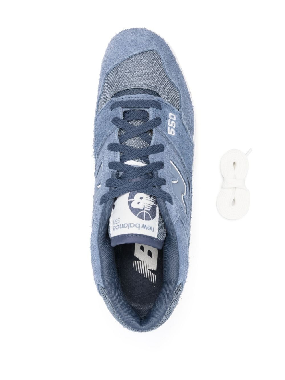 550 suede sneakers - 4