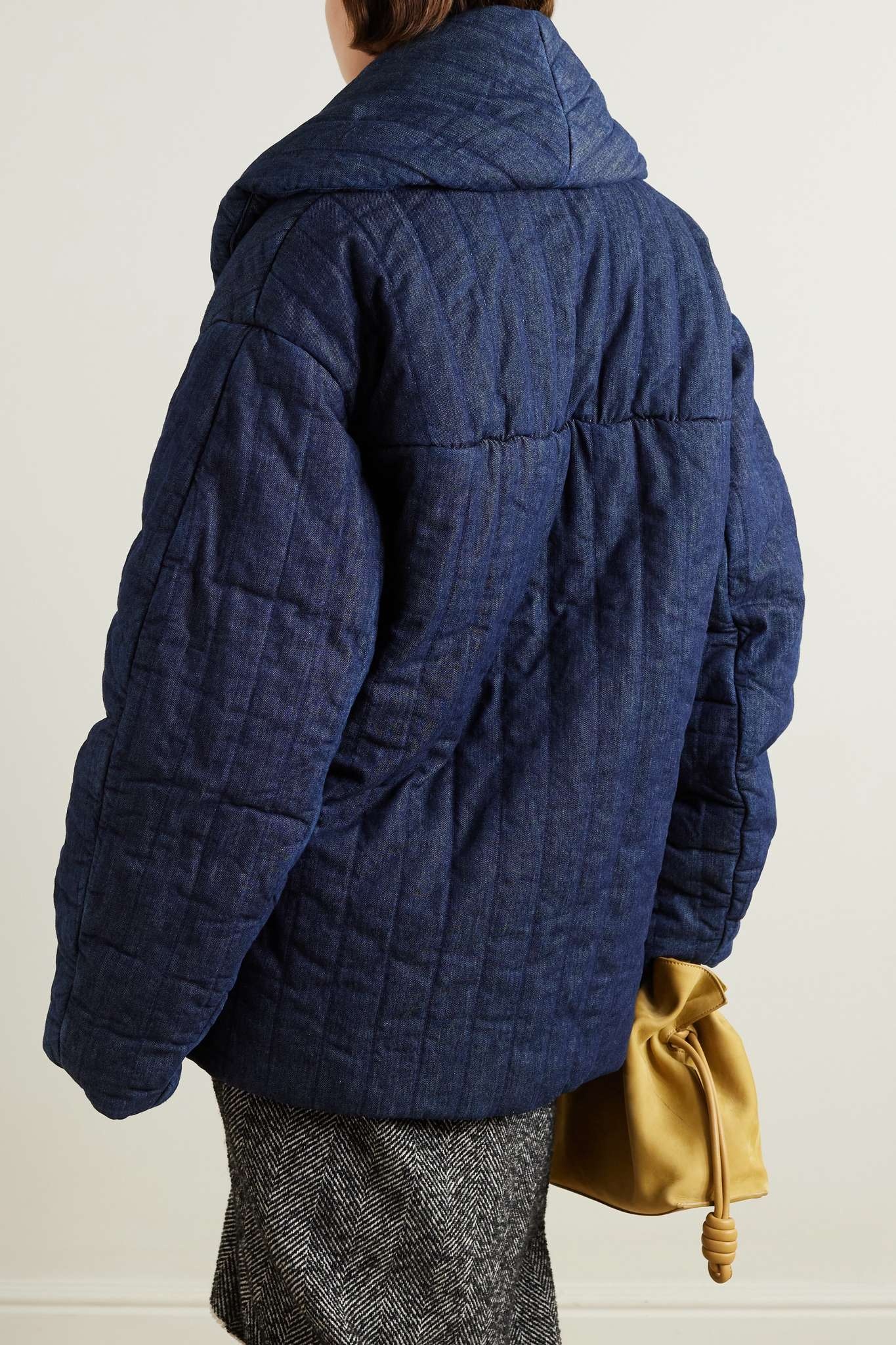 Quilted denim jacket - 3