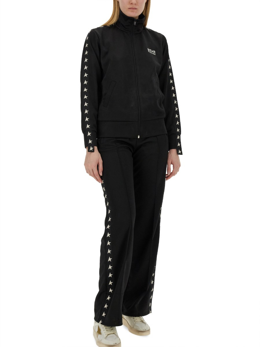 PANTALONE JOGGING "DOROTEA" CON BANDE LOGATE - 2