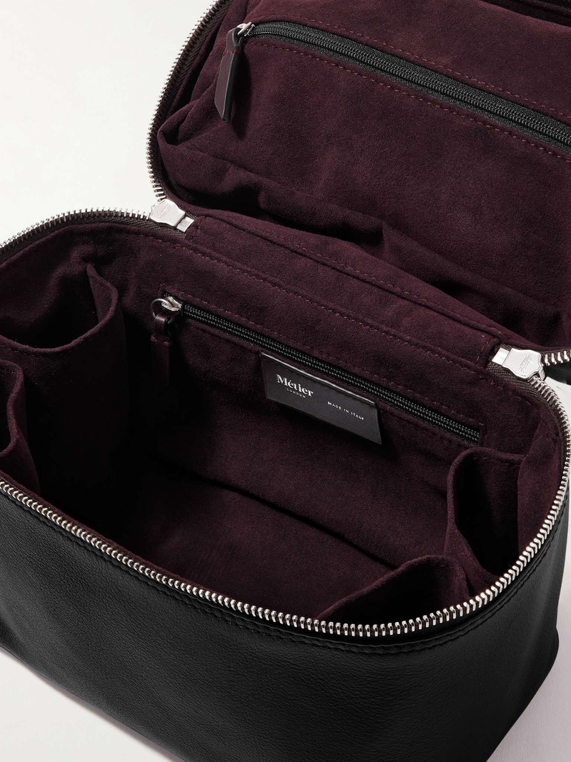 MÉTIER The Global Traveller Set of Three Full-Grain Leather Clothing Pouches outlook