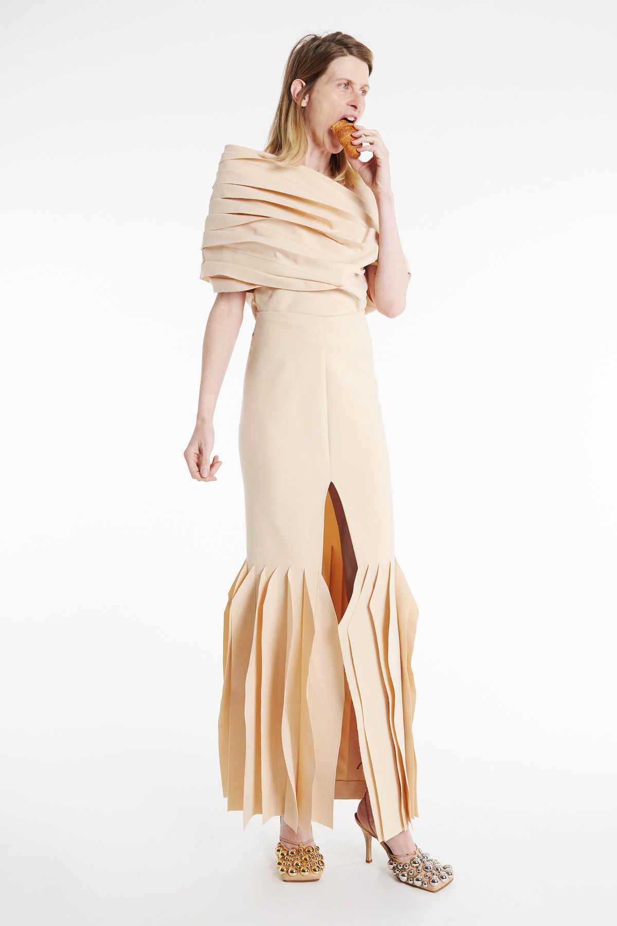 MULTI PANEL TOP NUDE - 6