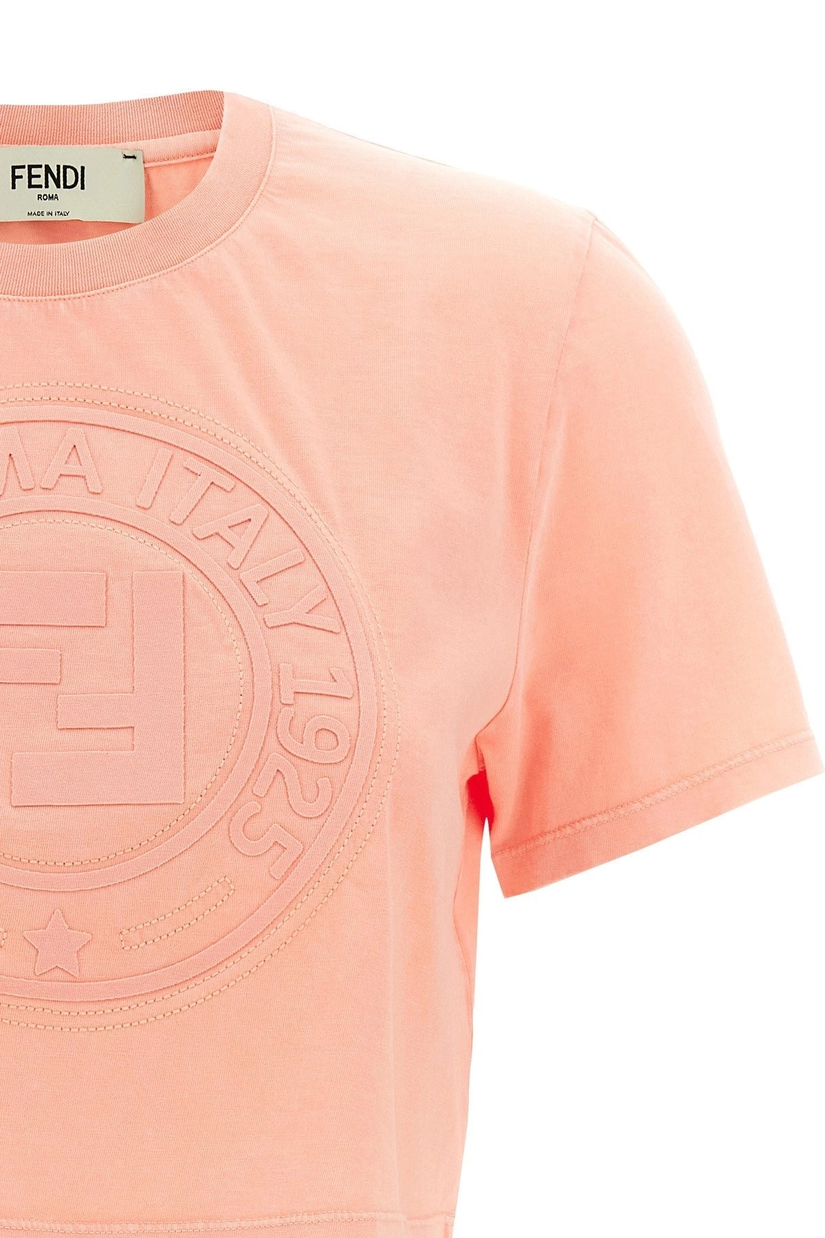 Fendi Women 3D 'Fendi Roma' T-Shirt - 4