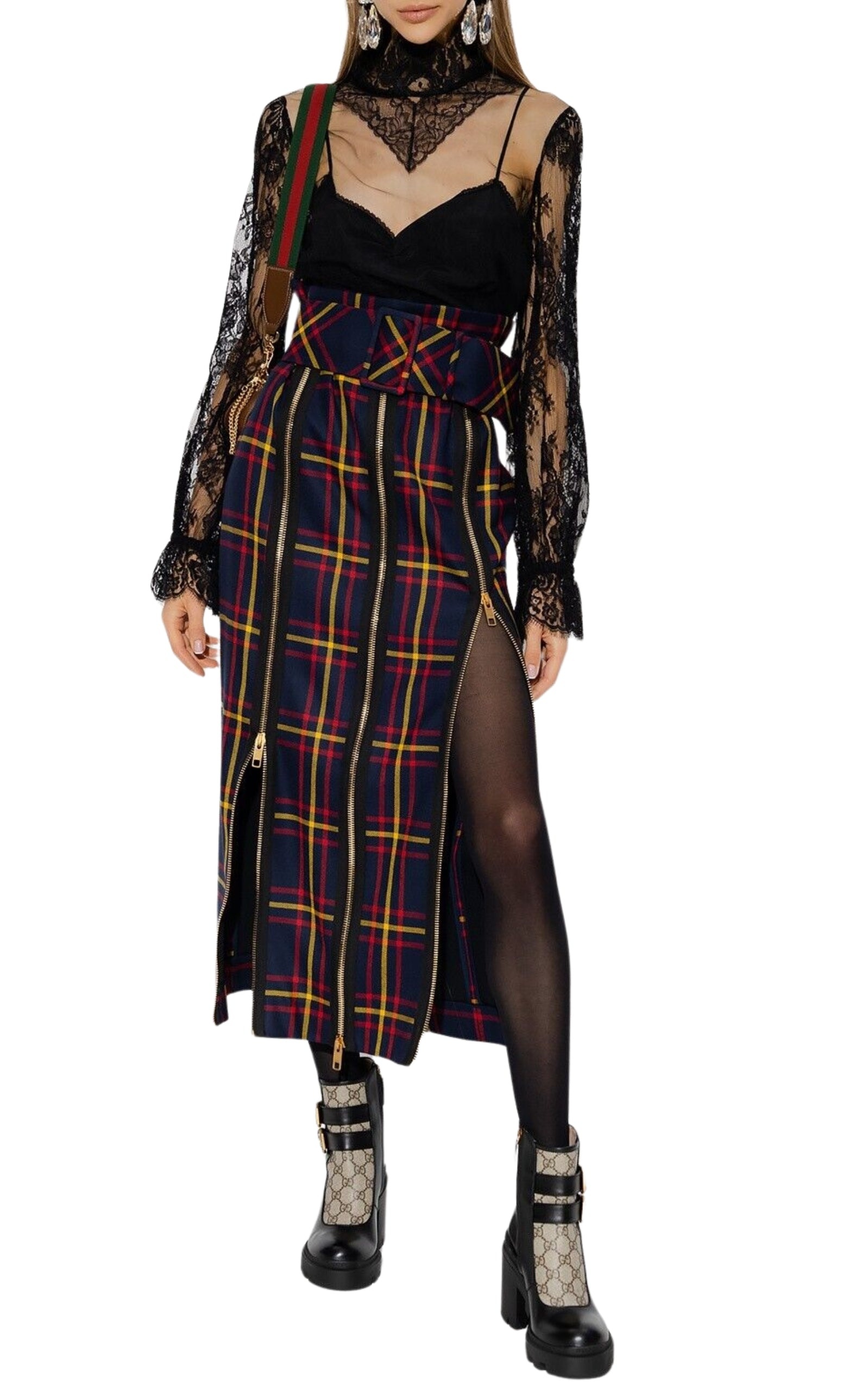 Tulle and Lace Shirt - 3