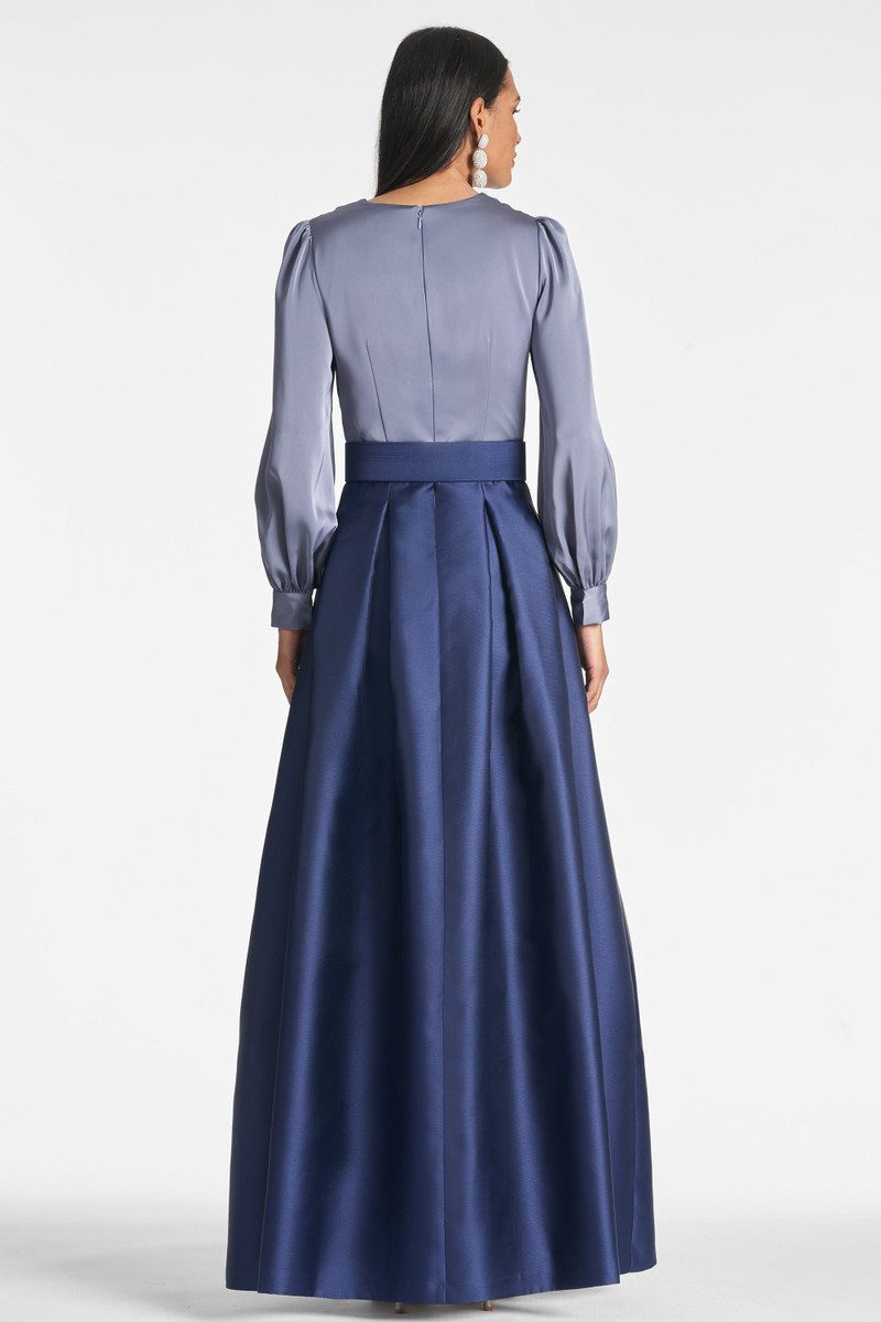 Zoe Gown - Cool Grey/Night Sky 4