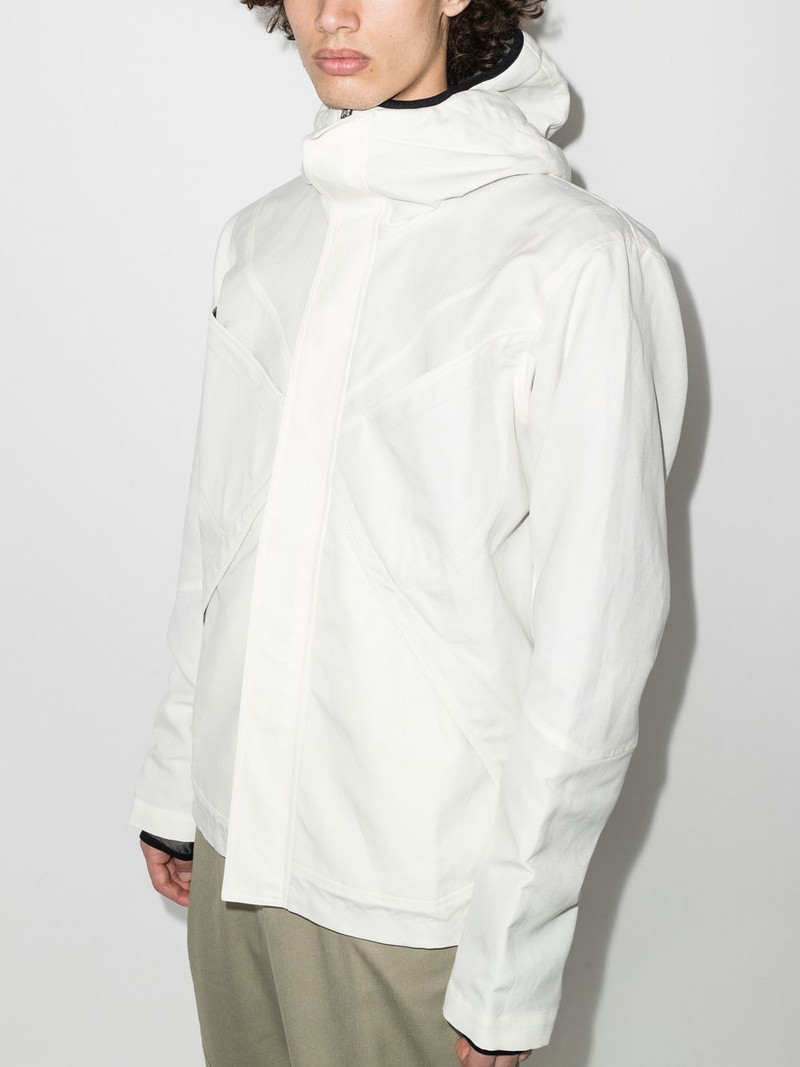 RANRA Ljos zipped pockets hooded jacket outlook