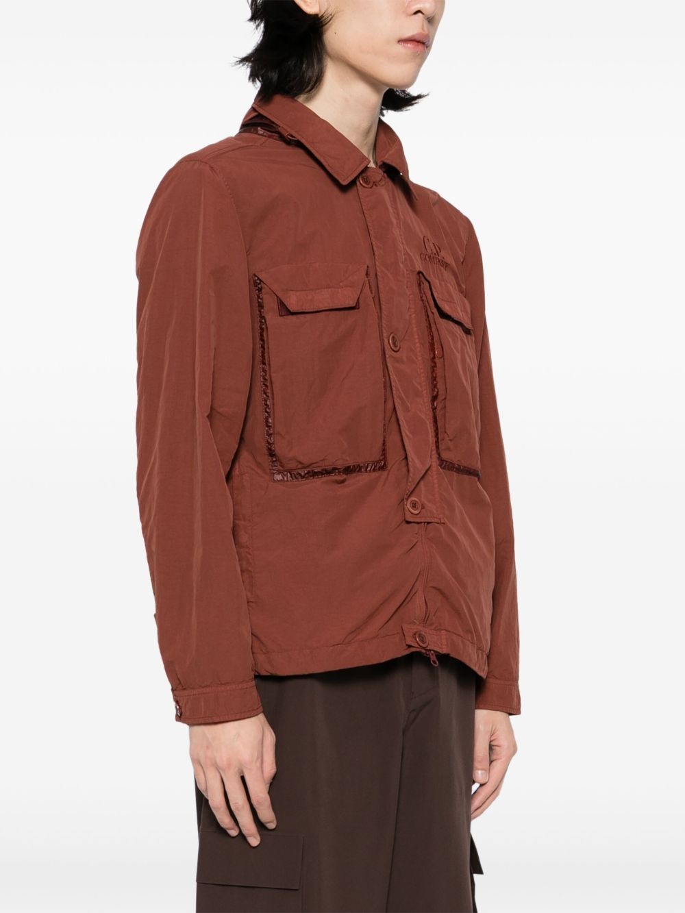 flatt goggle overshirt - 3