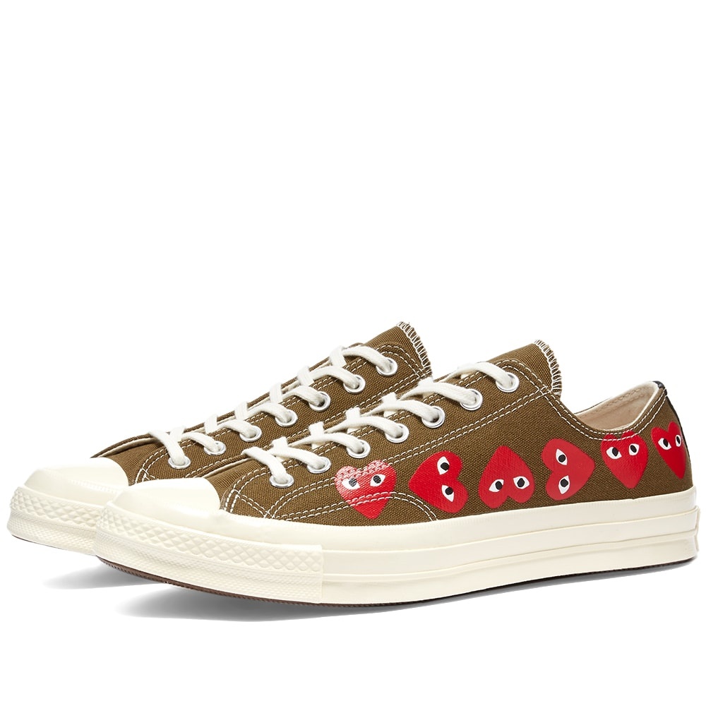 Comme des Garcons Play x Converse Chuck Taylor Multi Heart 1970s Ox - 1