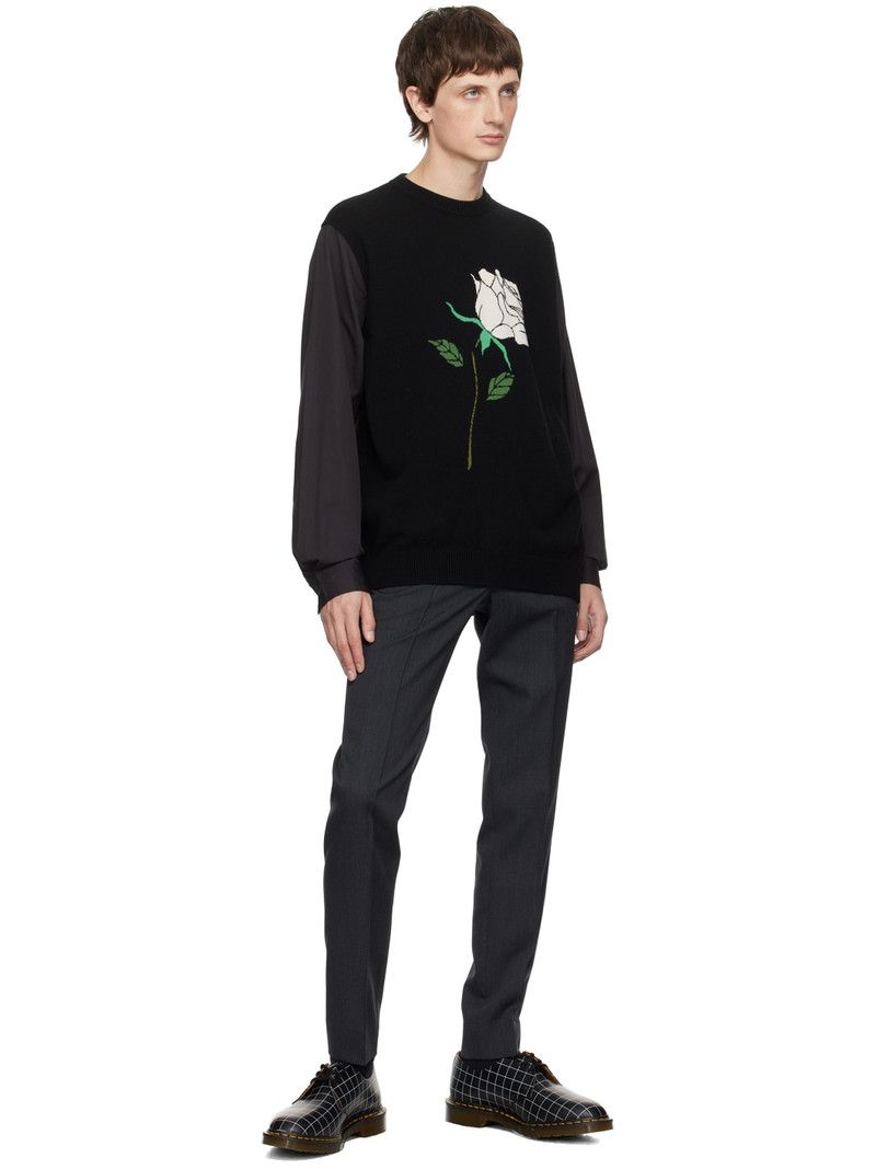 UNDERCOVER Gray Pinched Seam Trousers outlook