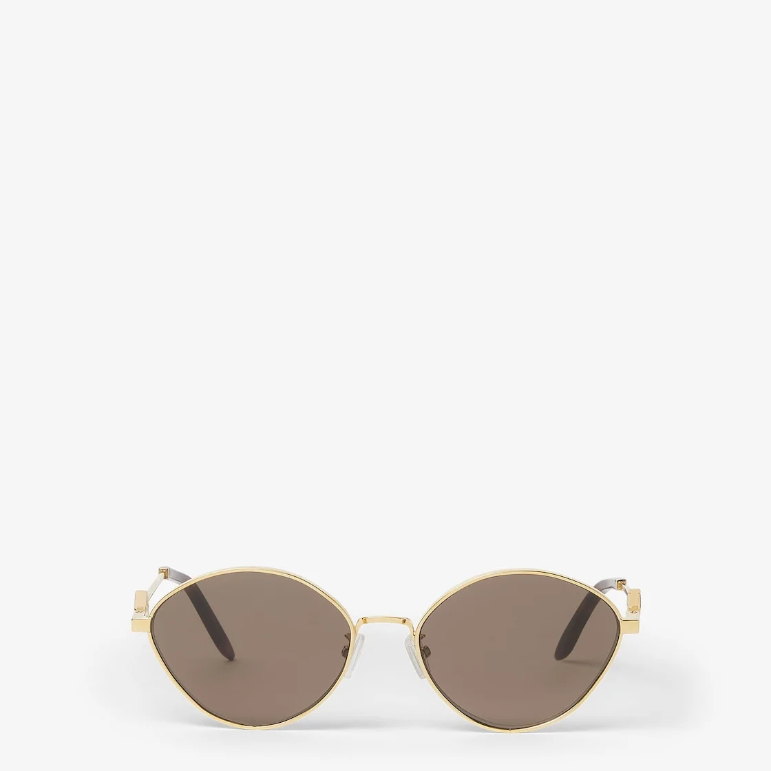 FF Diamonds Gold-colored metal sunglasses - 1