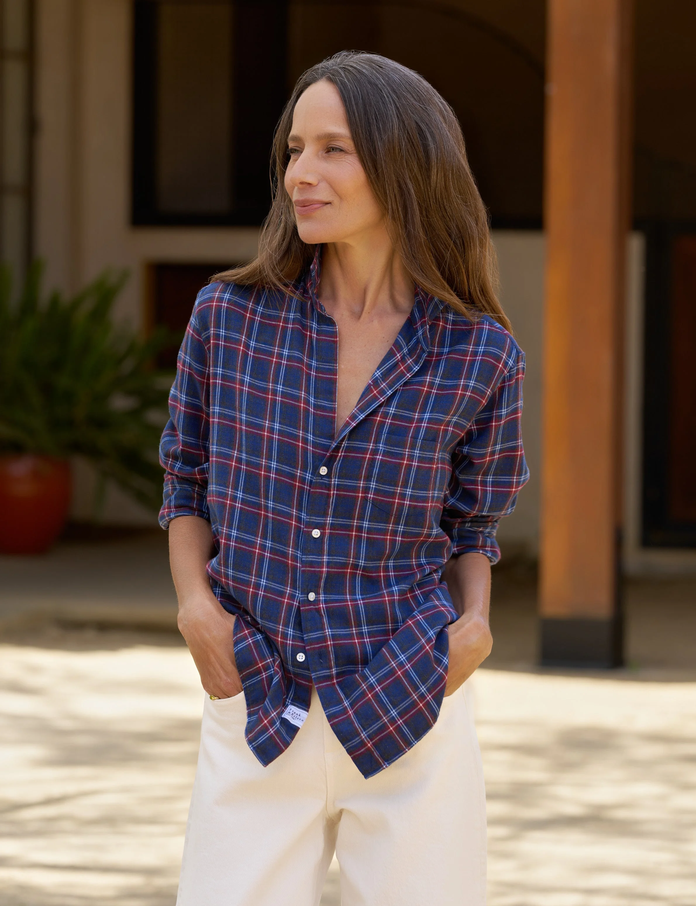 Relaxed Button-Up Shirt - 1