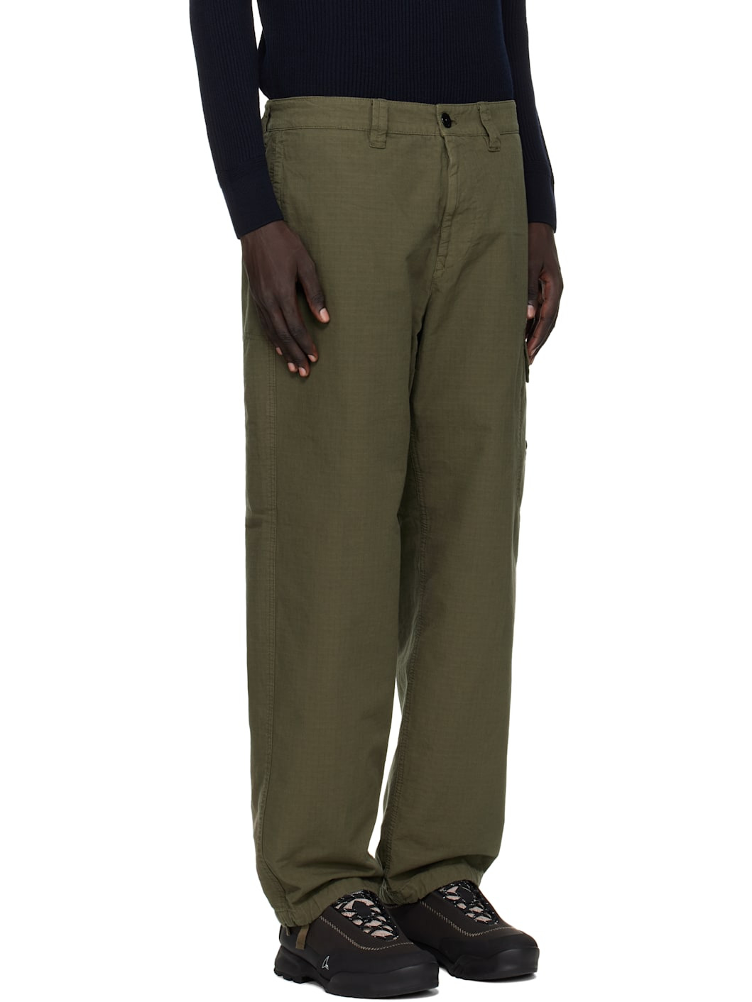 Green 3100011 Organic Cotton Ripstop Cargo Pants - 2