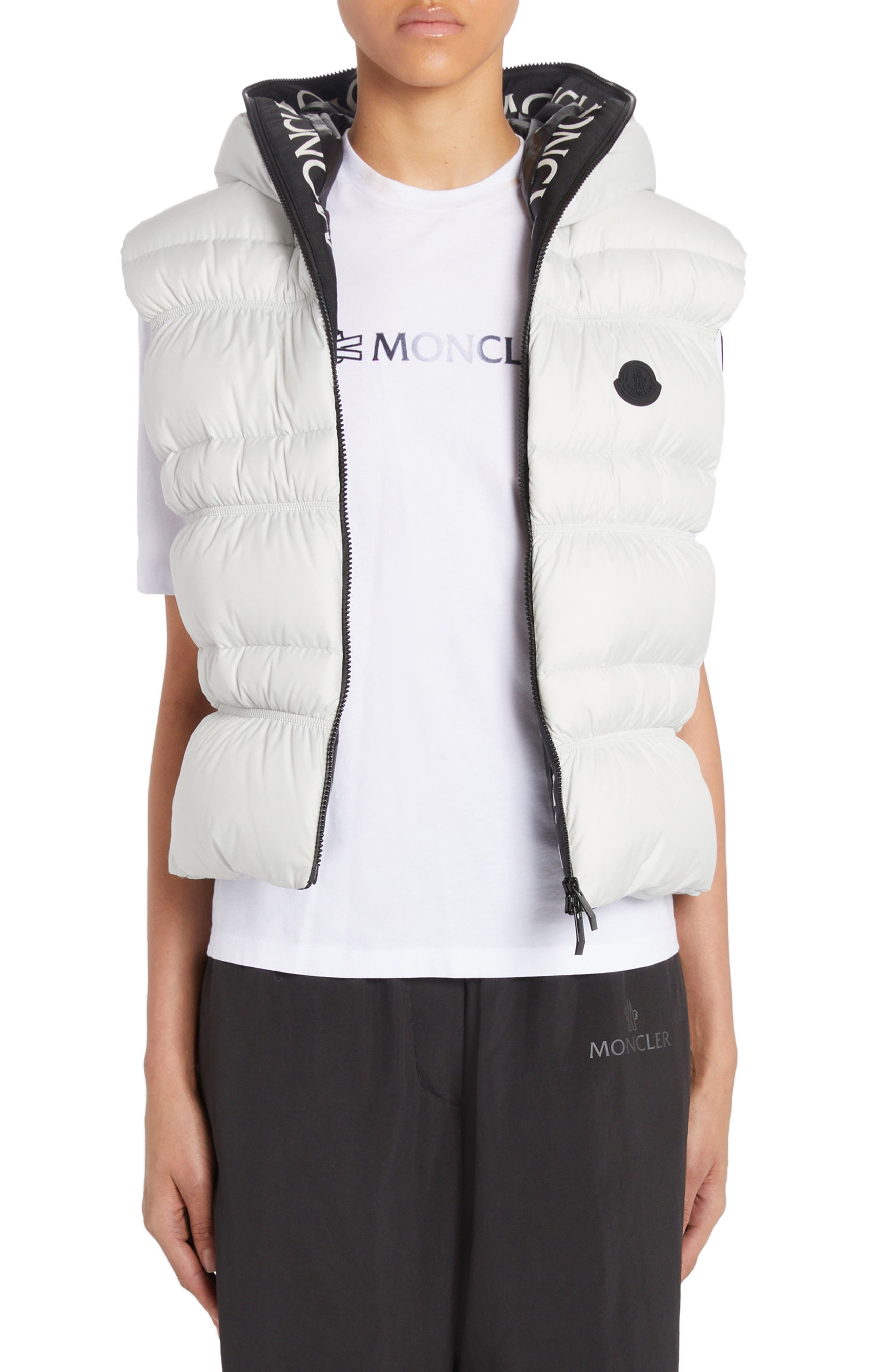 Weser Hooded Down Puffer Vest - 1