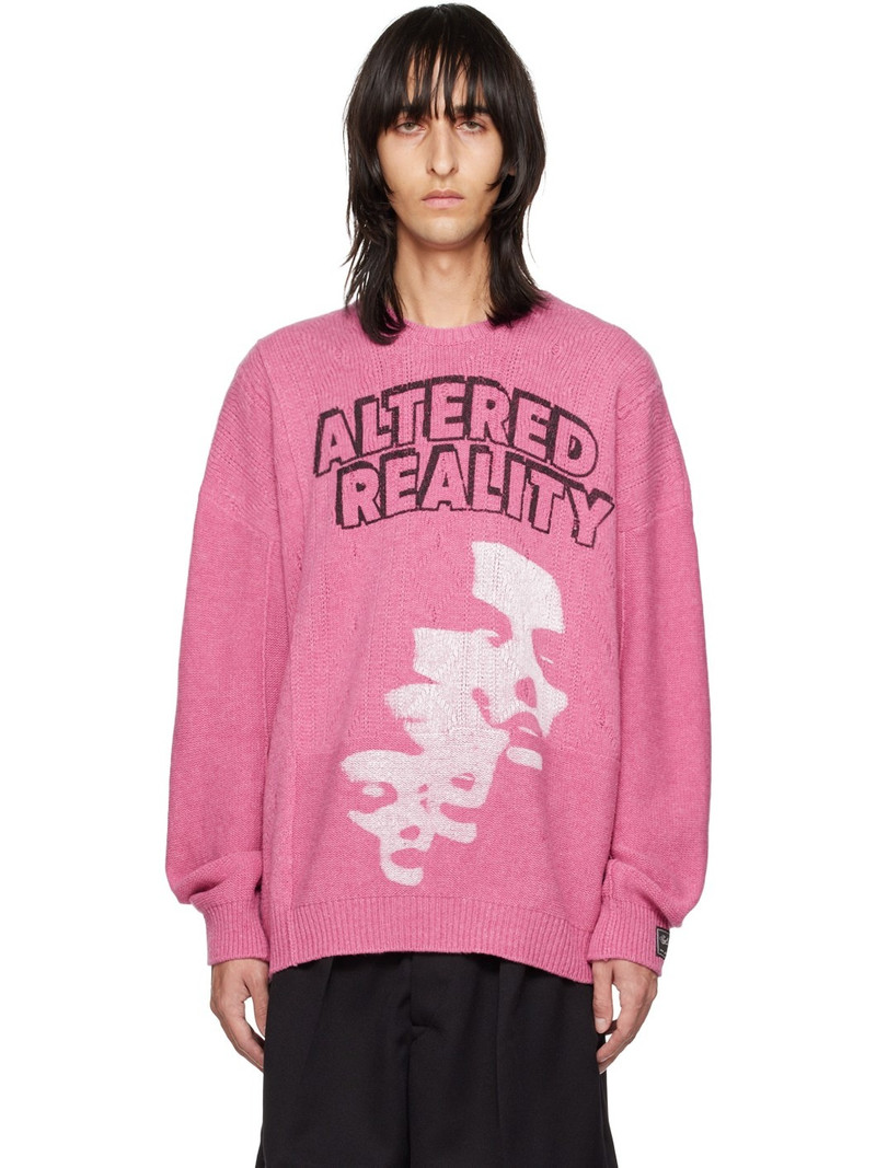 Pink 'Altered Reality' Sweater 1