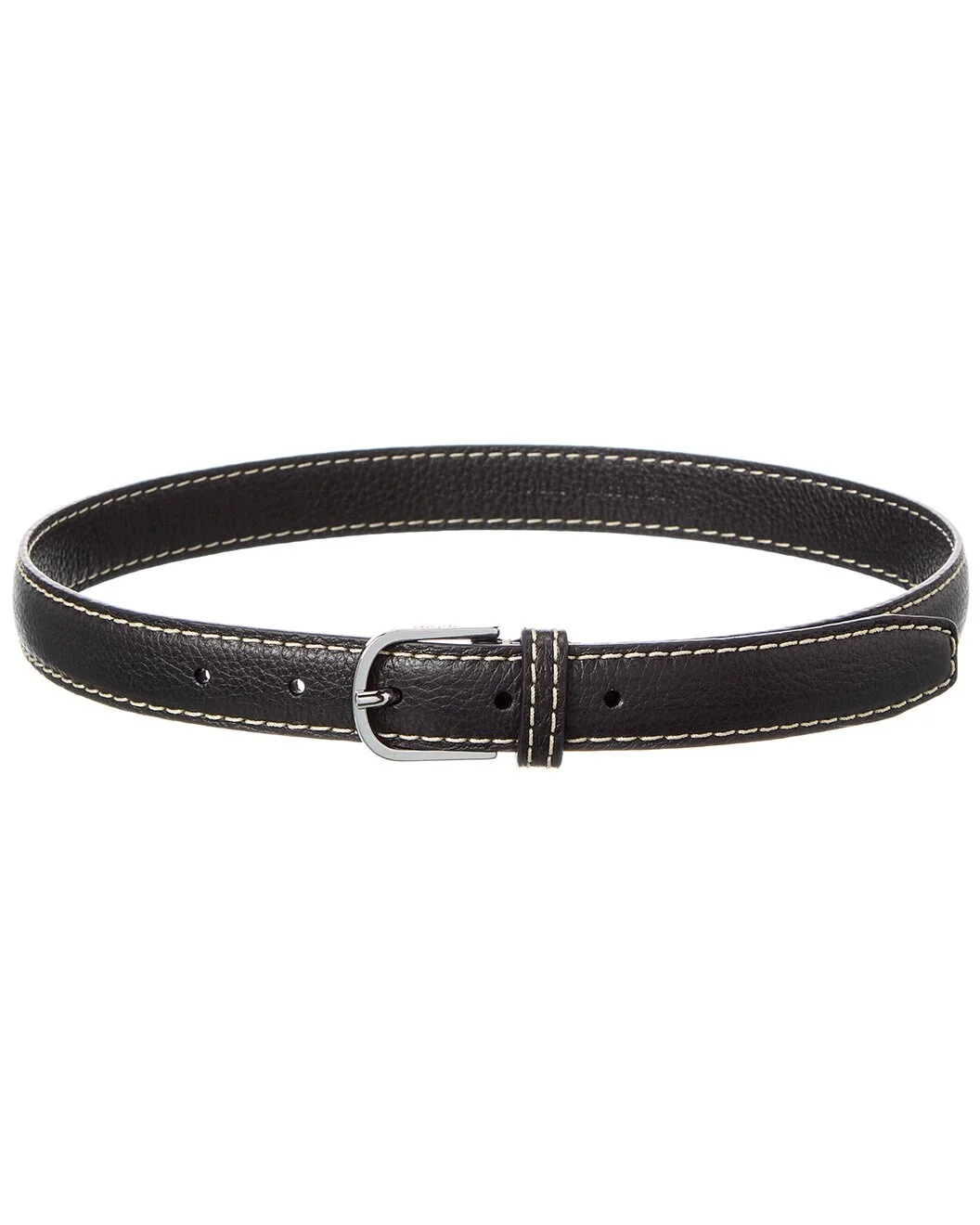 TOTEME Stitch Detail Leather Belt - 1
