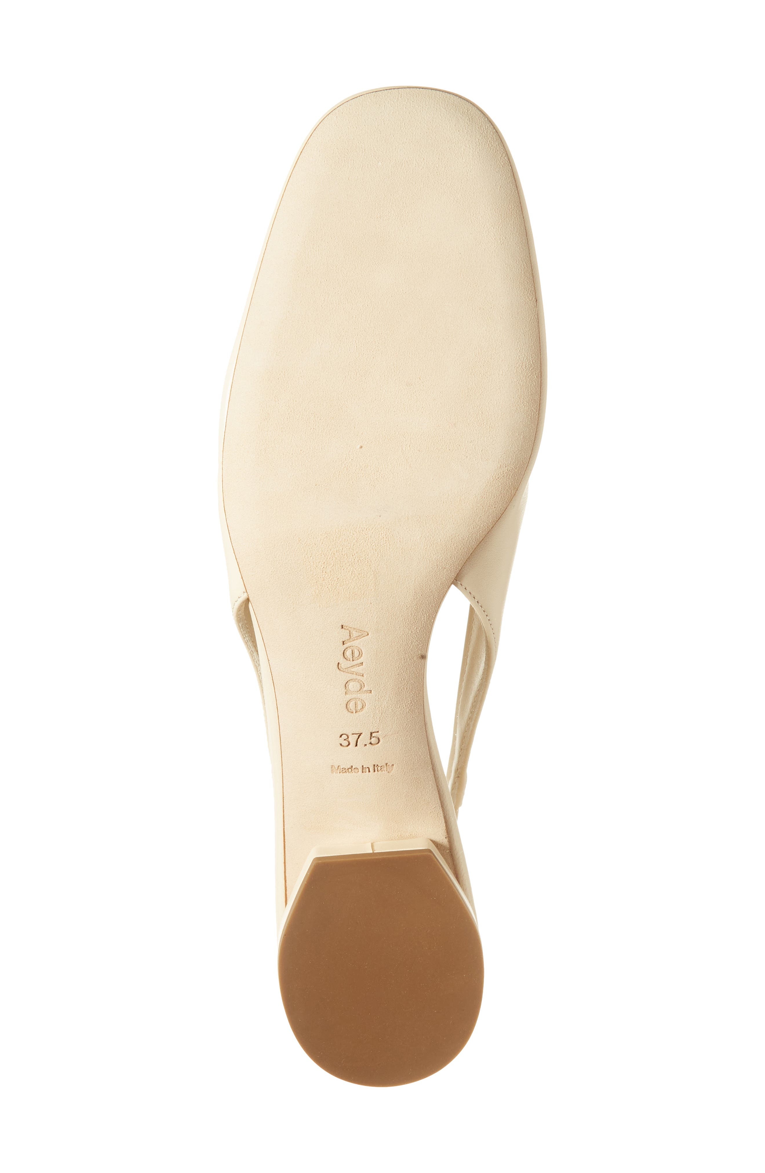 aeyde Dua Slingback Flat in Creamy at Nordstrom - 6