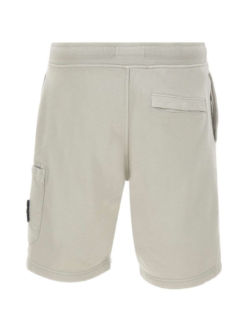 Stone Island drawstring-fastening cotton shorts outlook