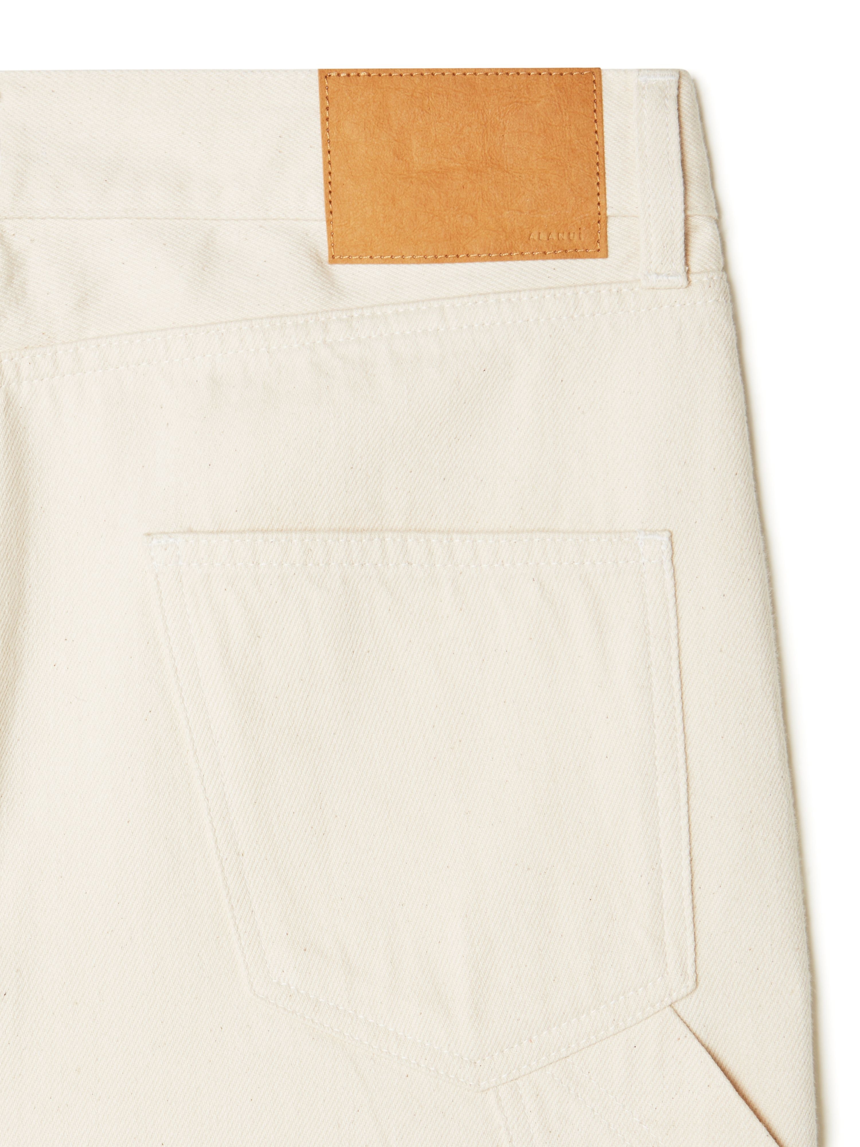 Raw Cargo Denim Pants - 7