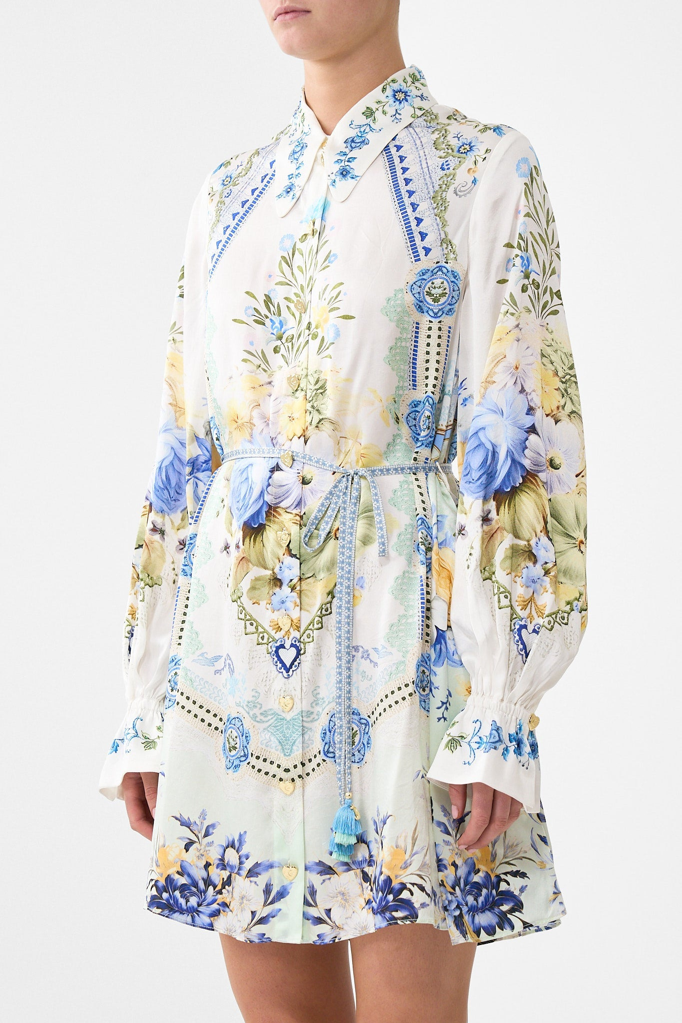 SHIFT SHIRT DRESS - 4