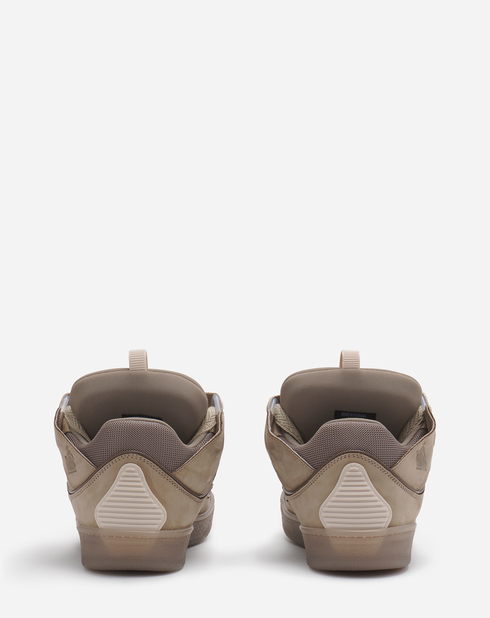 LEATHER CURB SNEAKERS - 4