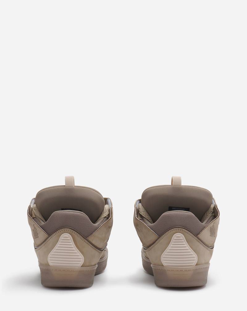 LEATHER CURB SNEAKERS 4