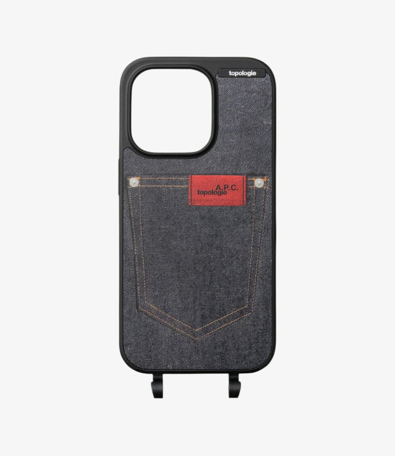 A.P.C. TOPOLOGIE IPHONE 15 PRO CASE 1