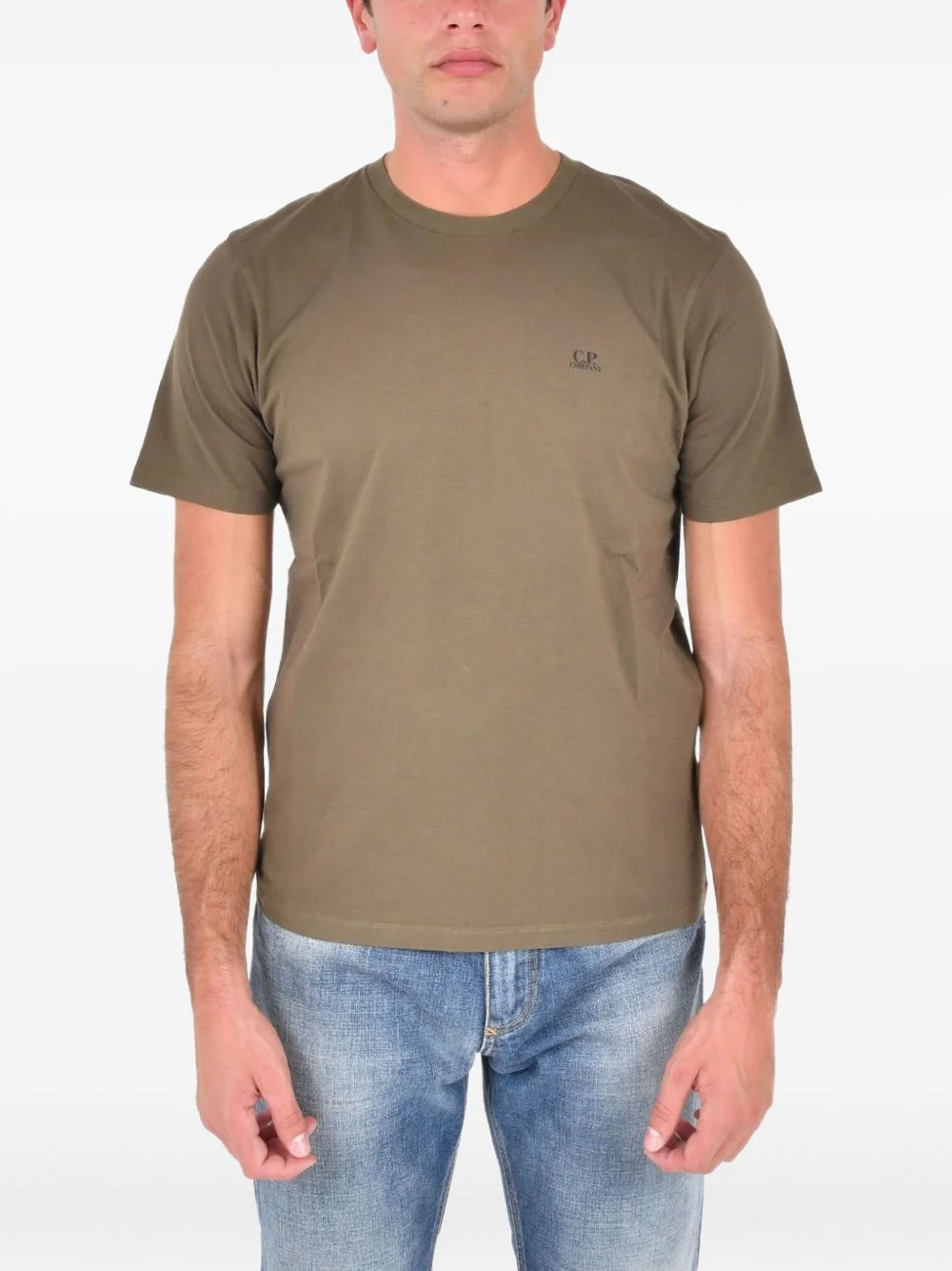 logo-print T-shirt - 1