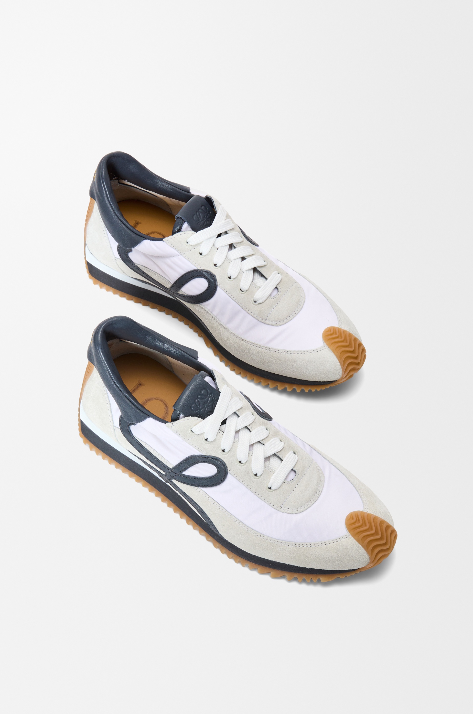 Flow Runner in nylon and suede - 4