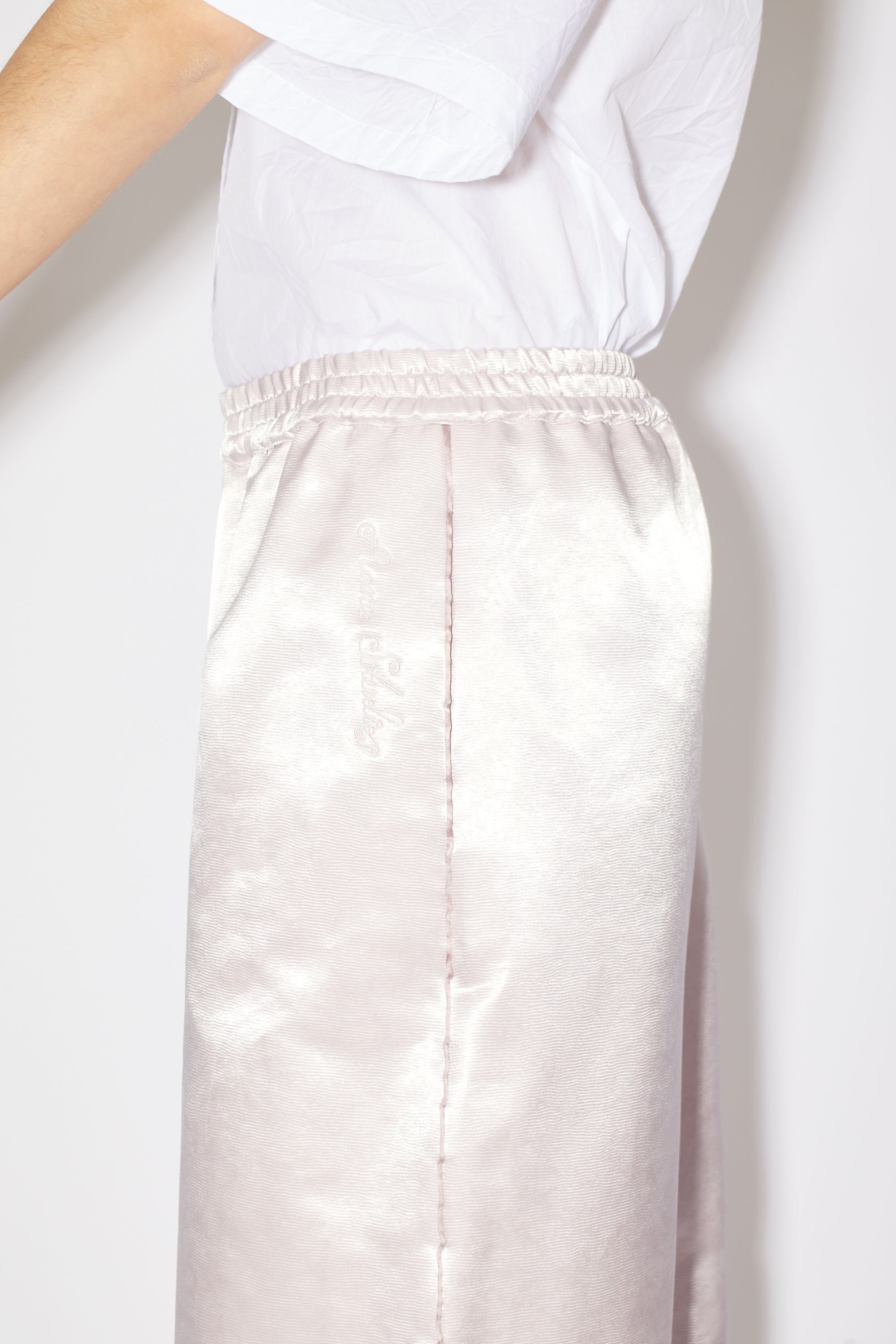 Satin trousers - Light pink - 5