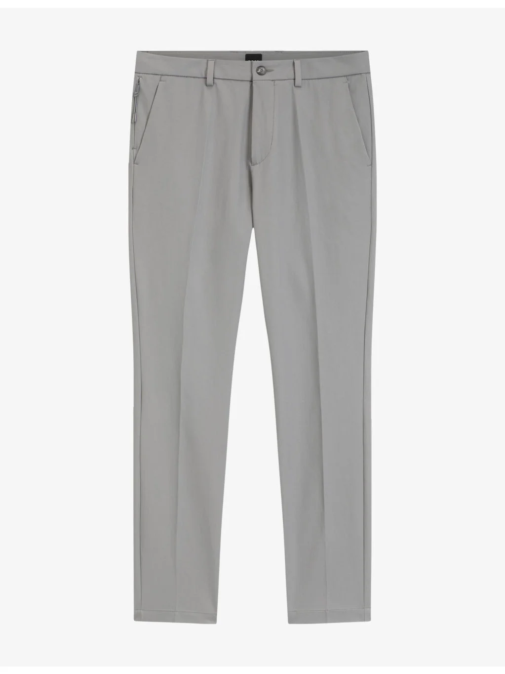 Tapered-Leg Slim-Fit Cotton-Blend Trousers - 1