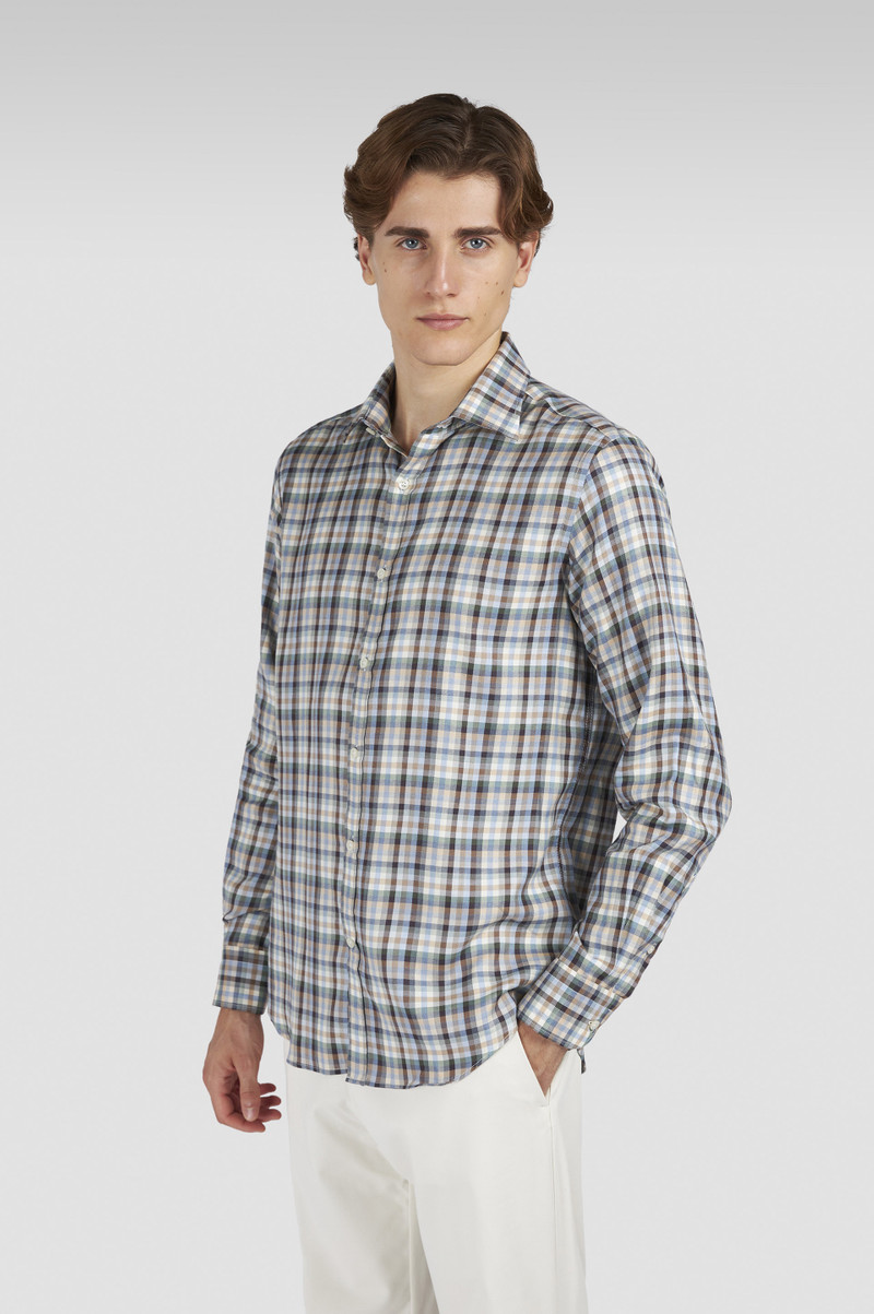 X-SOFT SHIRT WITH CHECKERED PATTERN 6