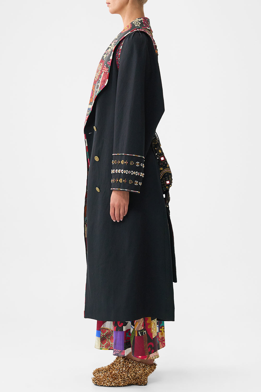 COAT WITH VEST DETAIL - 3
